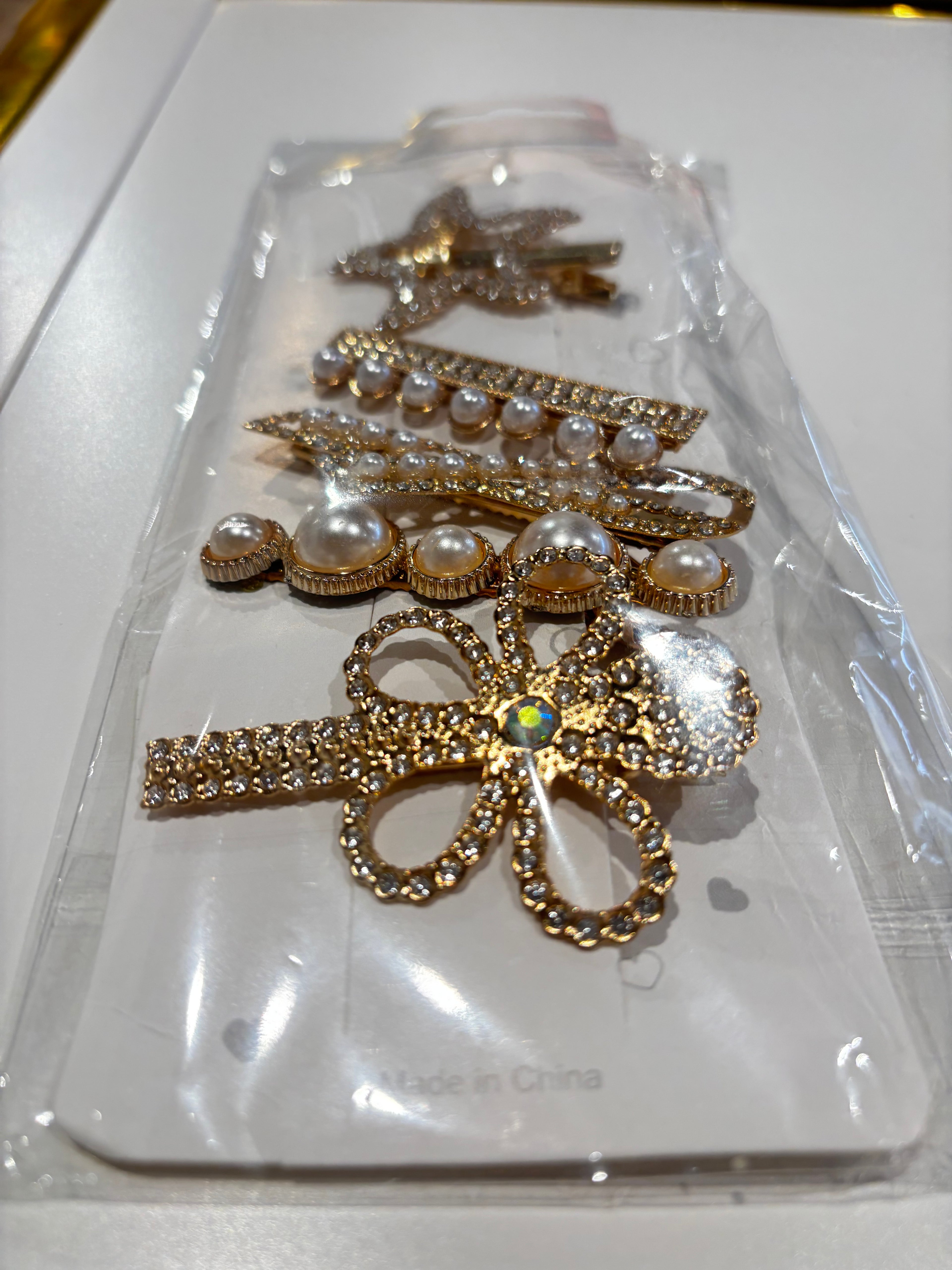Pearl and Grace Hair Clip Set