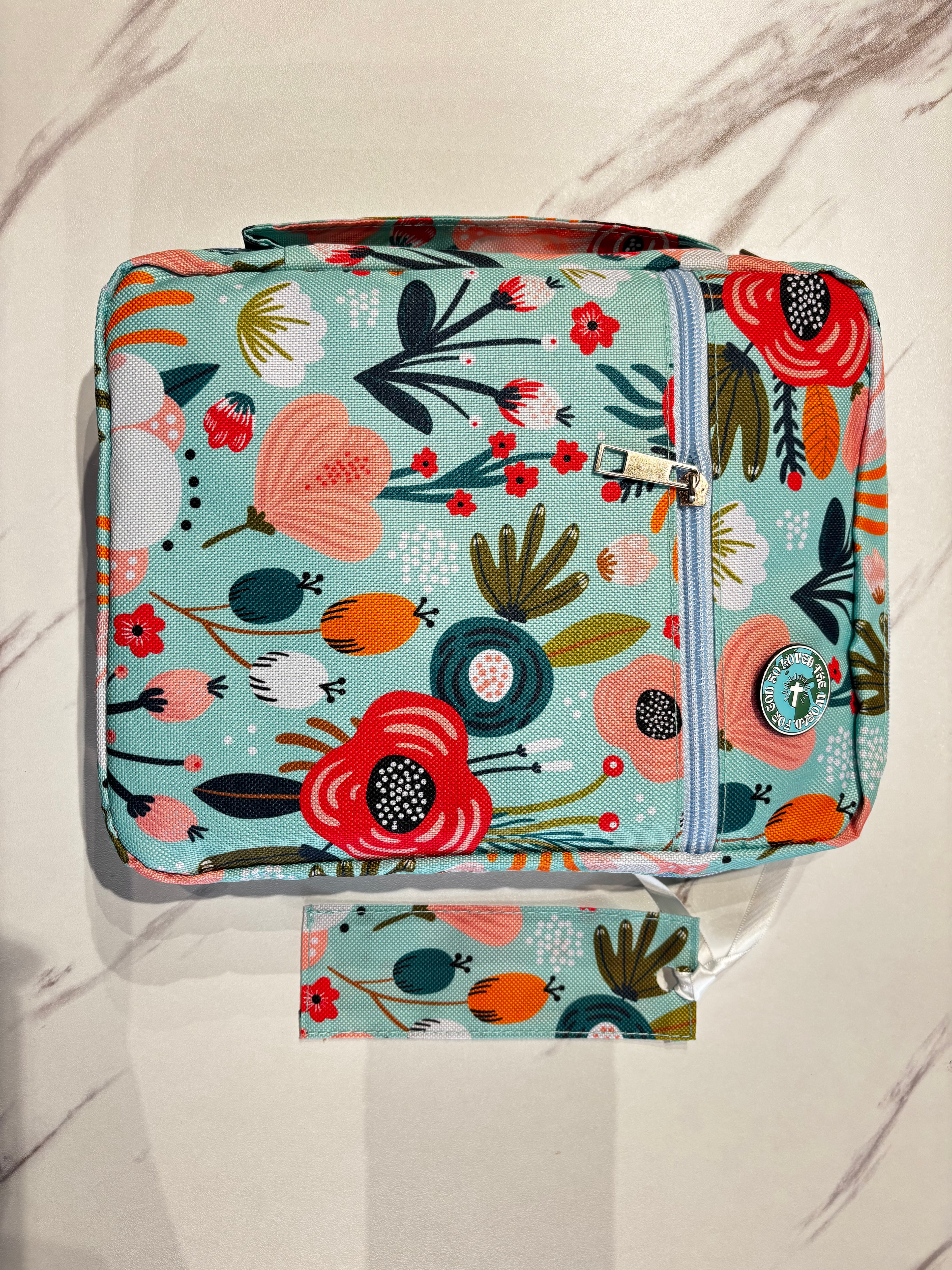 Floral Bible Carrying Case (Small)