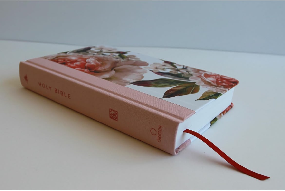 Floral KJV Holy Bible — Large Print