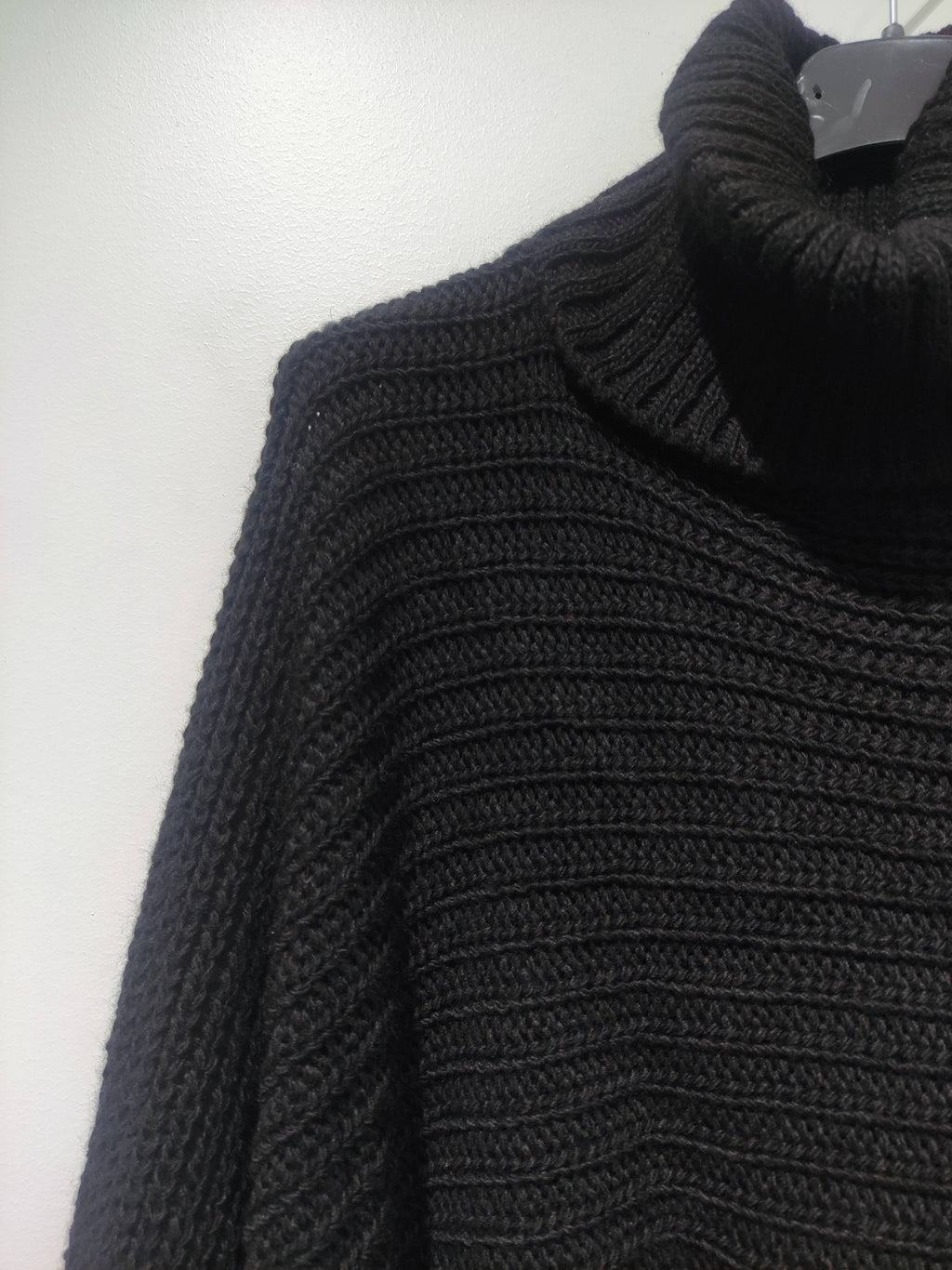 Oversized Ribbed Turtleneck Sweater - Winter Collection 2026