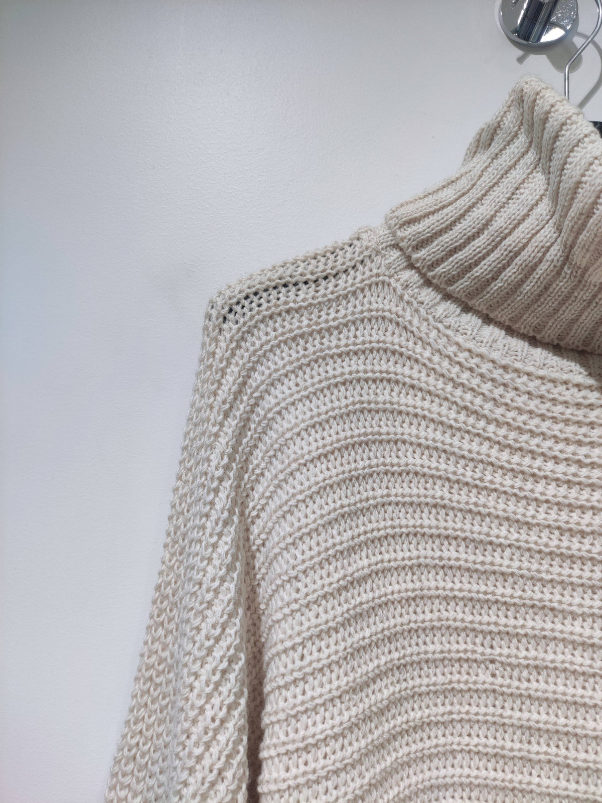 Oversized Ribbed Turtleneck Sweater - Winter Collection 2026
