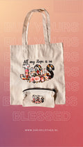 Tote Pouch Set