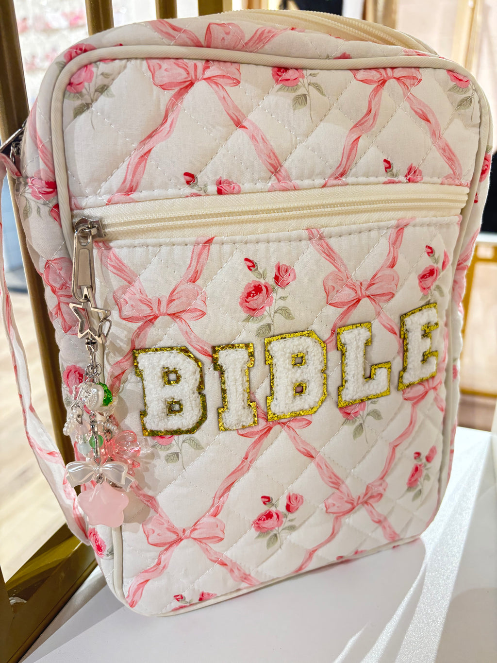 Quilted Book & Bible Bag
