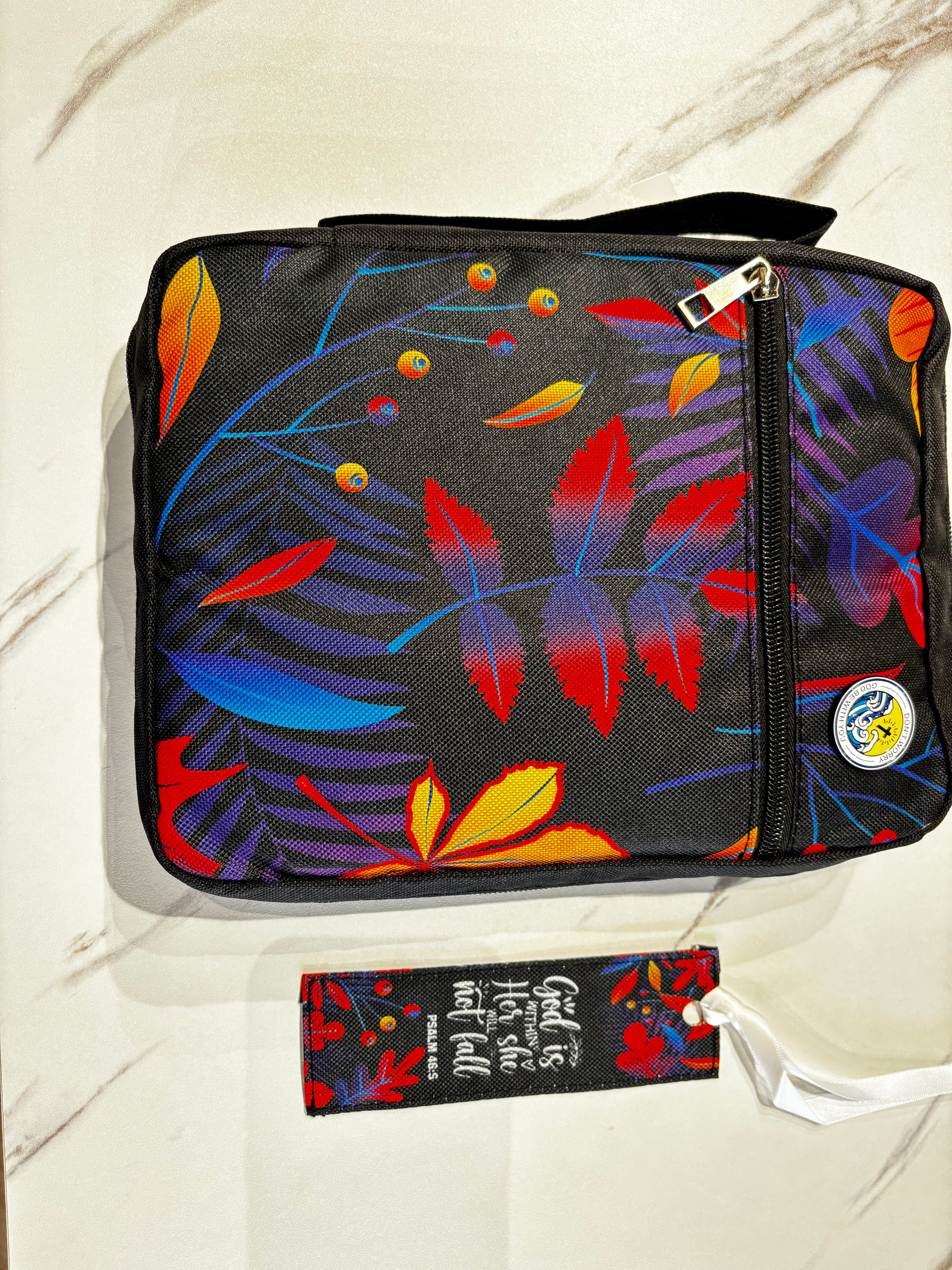 Floral Bible Carrying Case (Small)