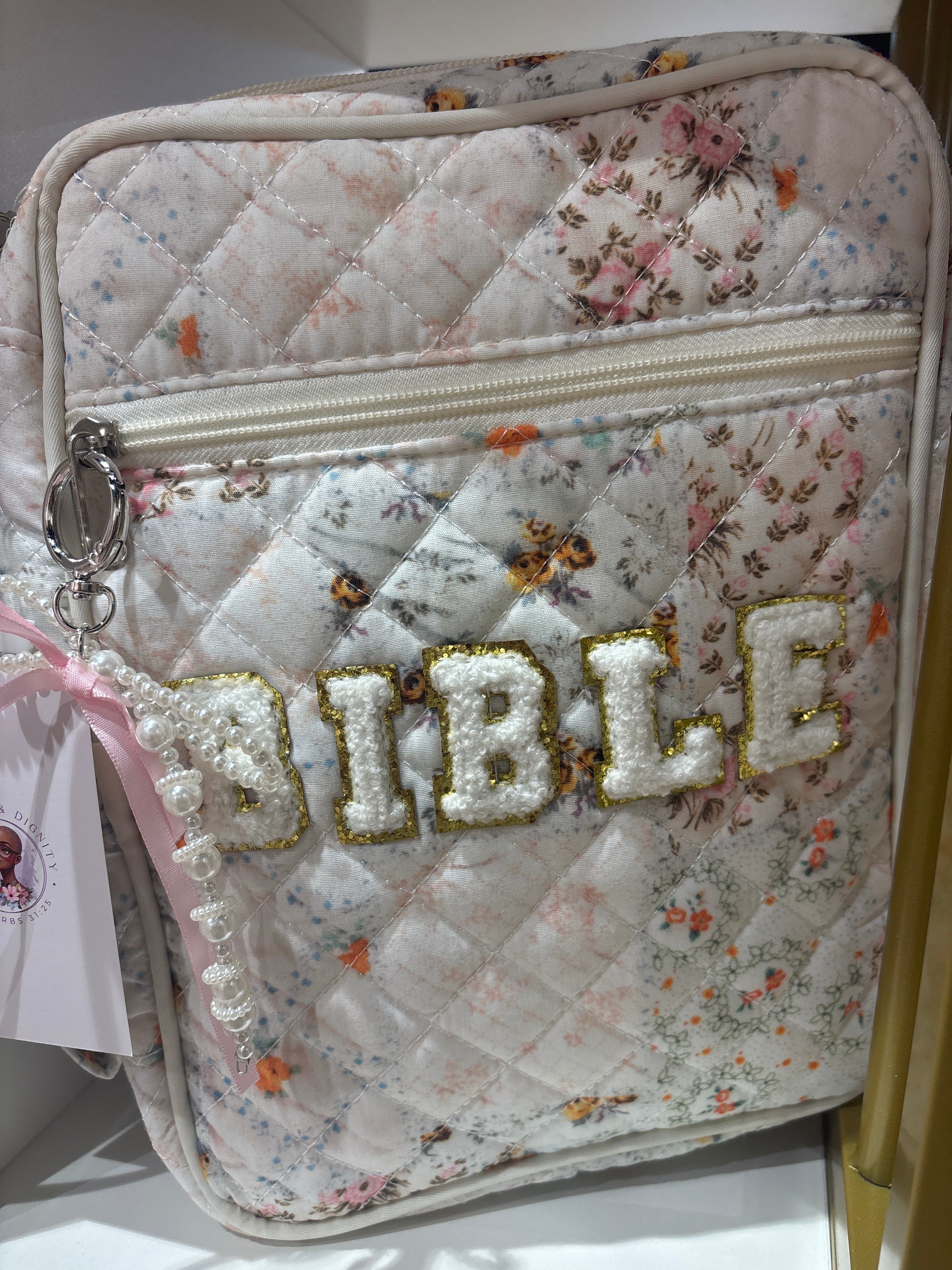 Quilted Book & Bible Bag