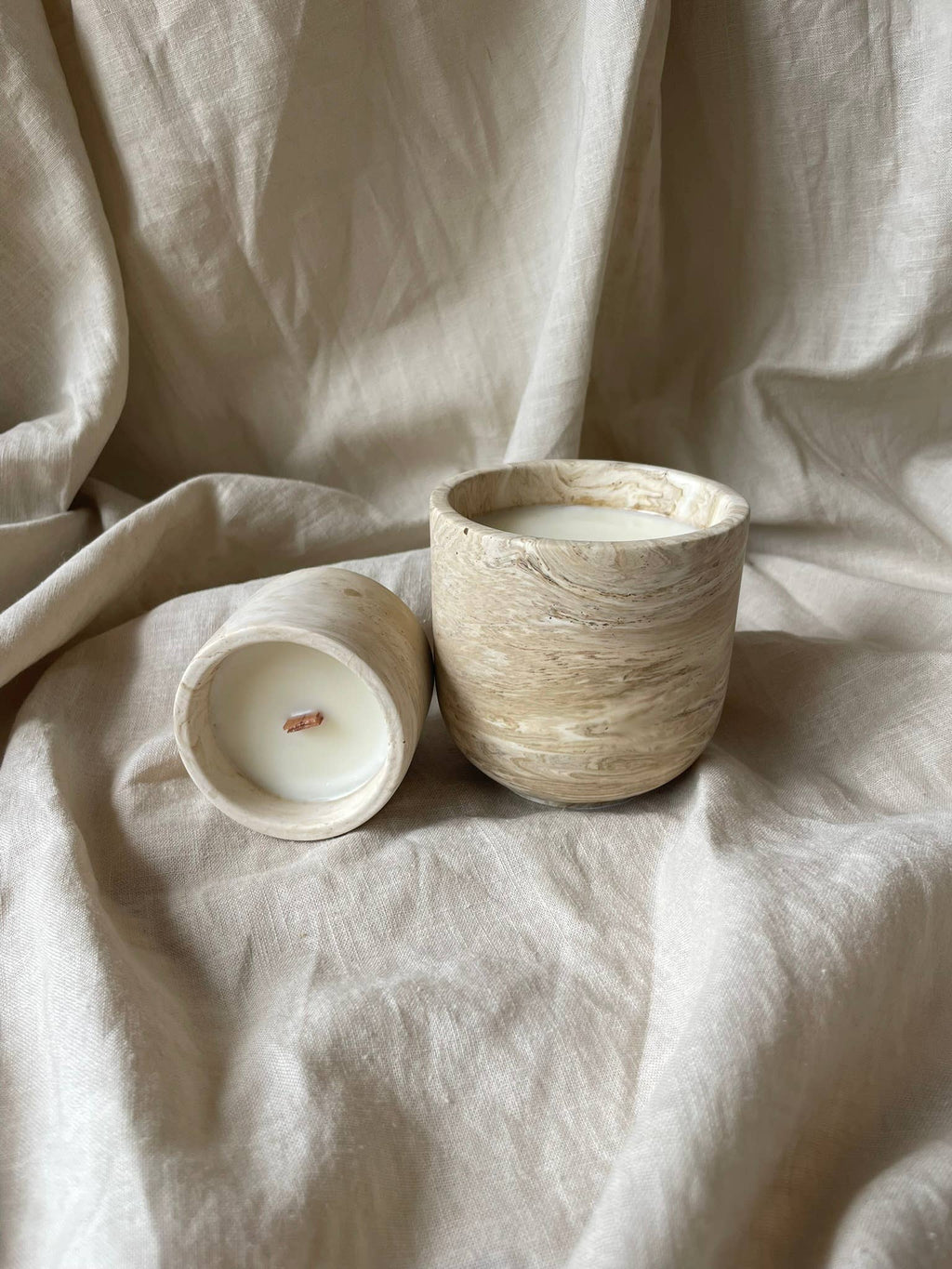 ‘Sandalwood’ soy‑wax scented candle