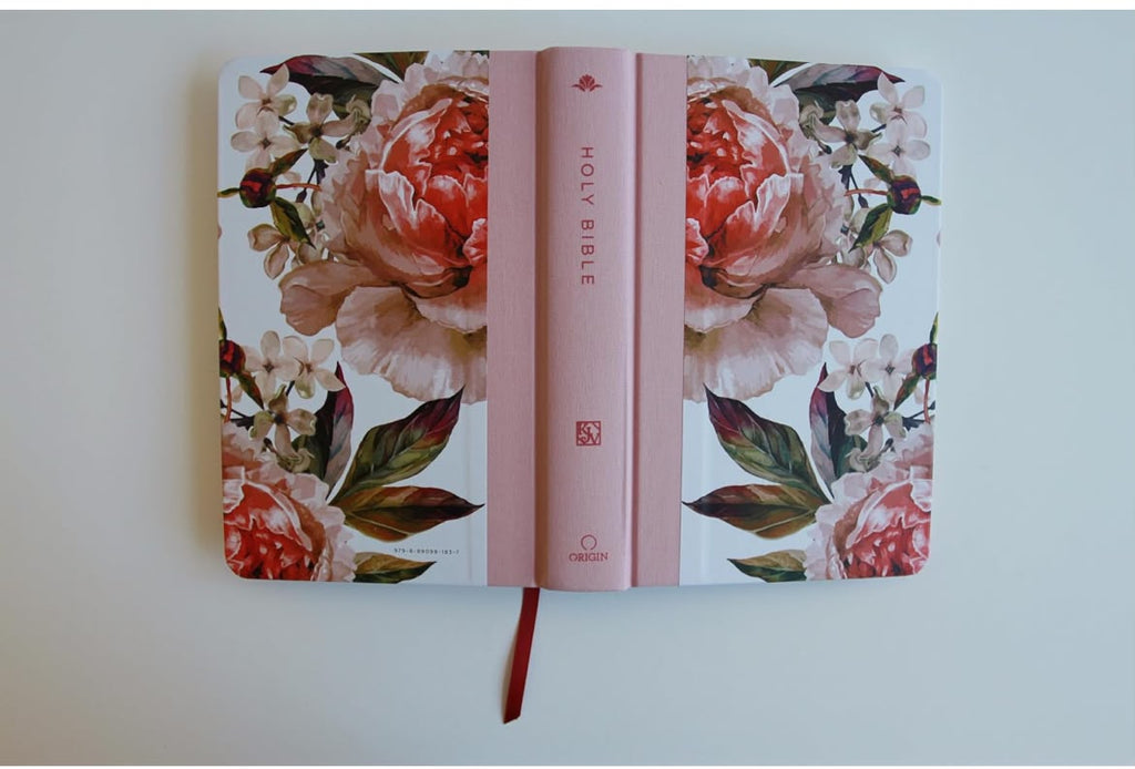 Floral KJV Holy Bible — Large Print