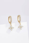 Stainless‑steel earrings