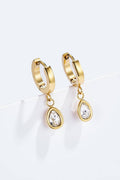 “Stainless steel earrings – Drop design