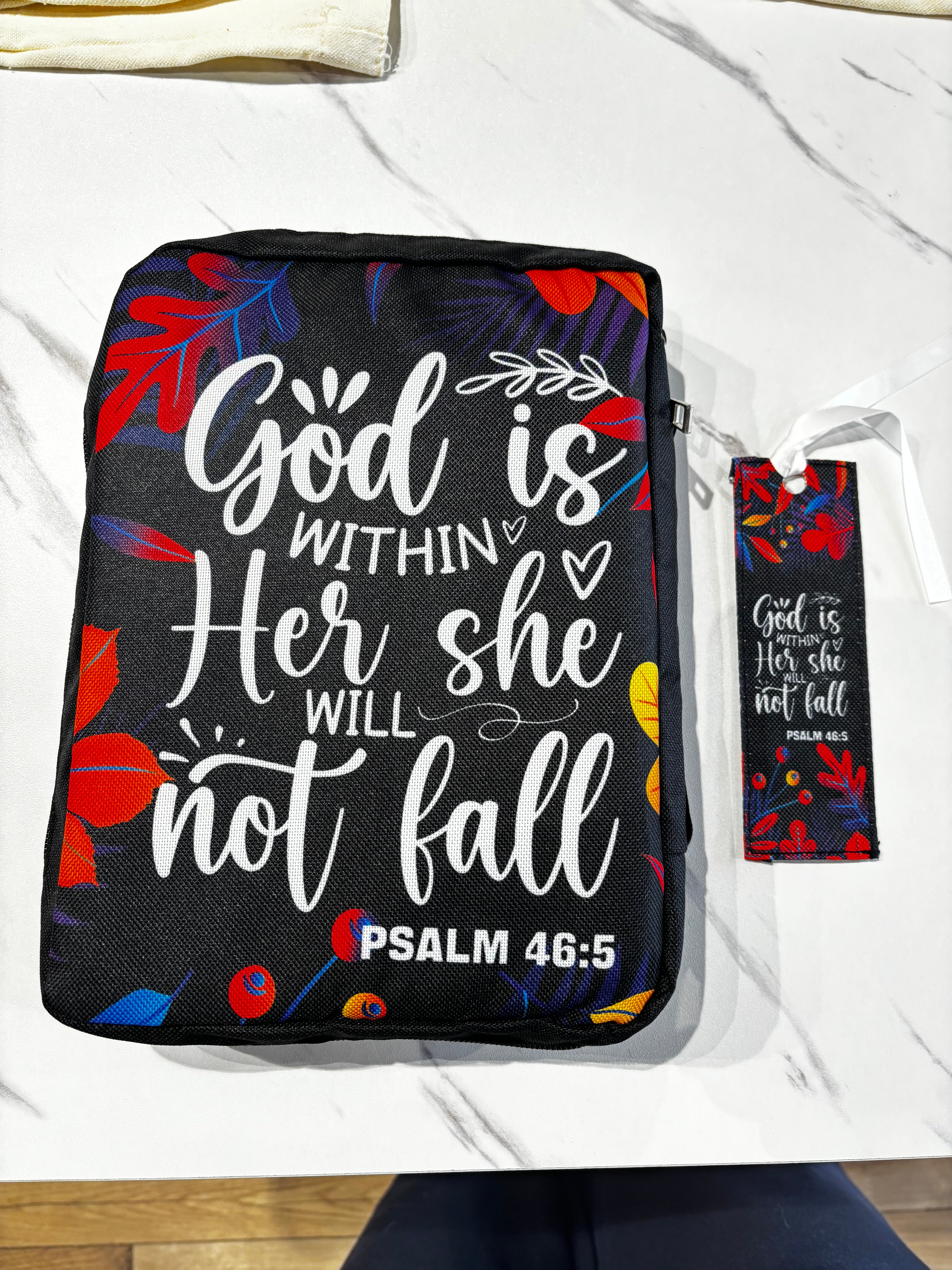 Floral Bible Carrying Case (Small)
