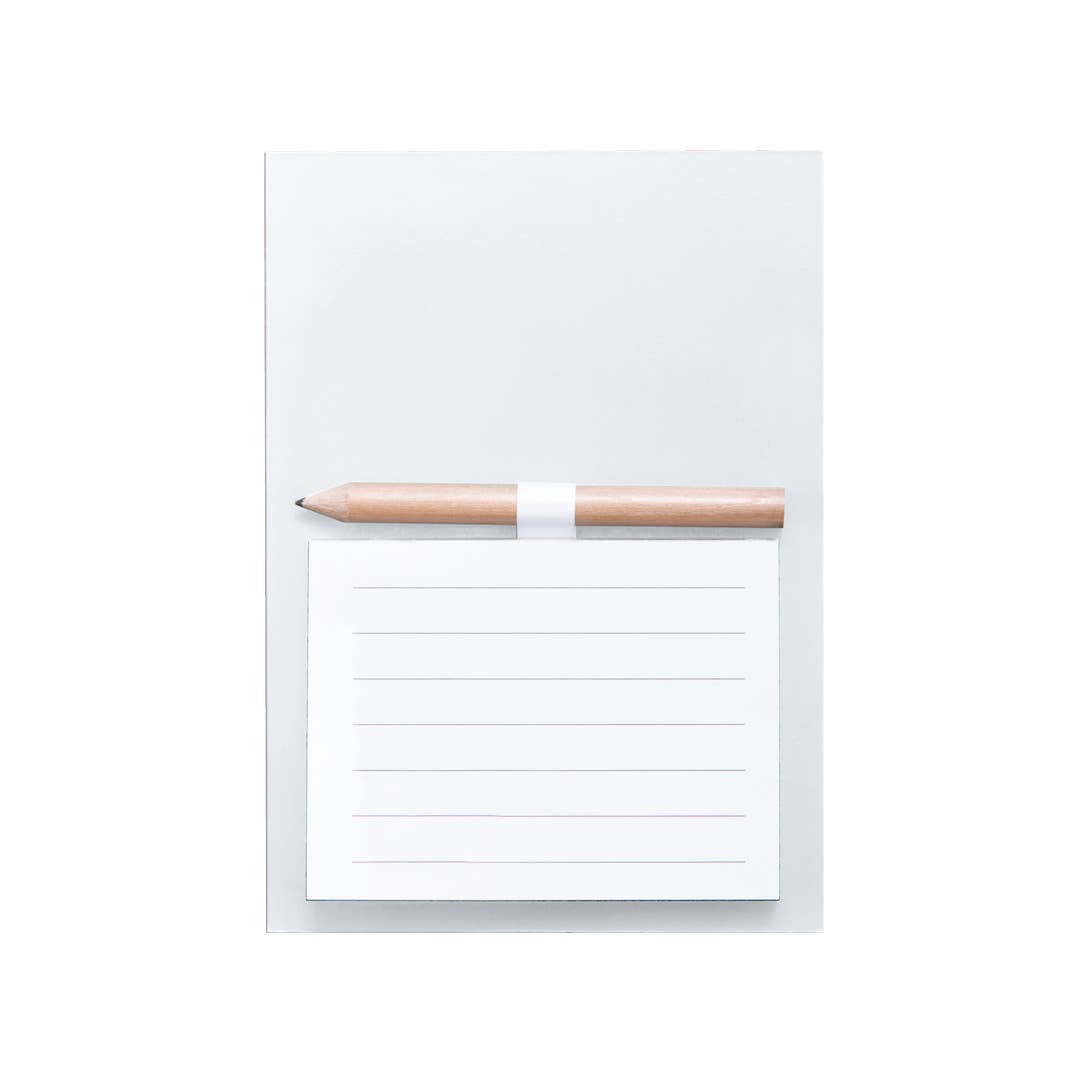 Faith-Inspired Memo Pad and Pencil Set