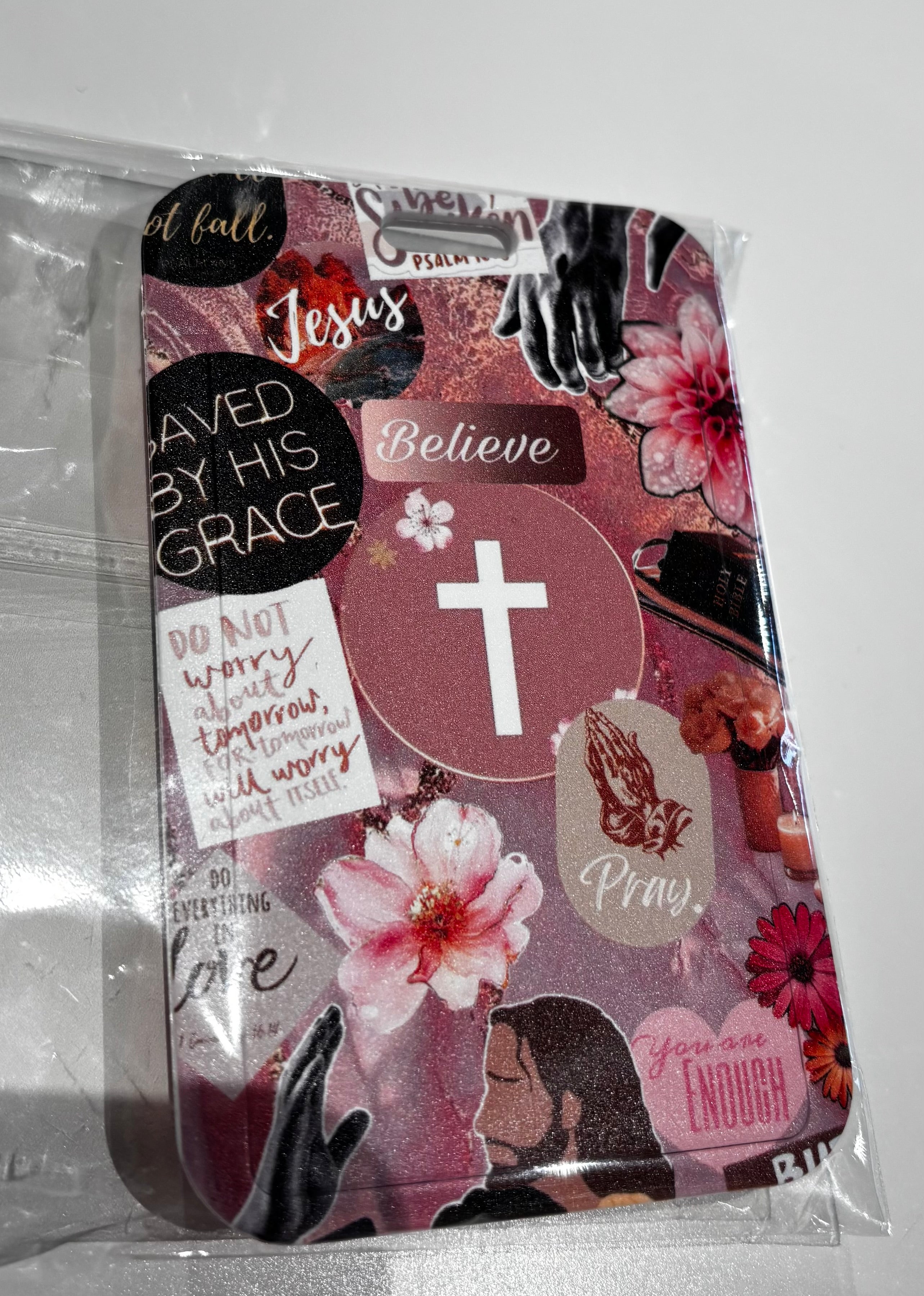 Faith-Inspired Keychain & Card Holder Collection