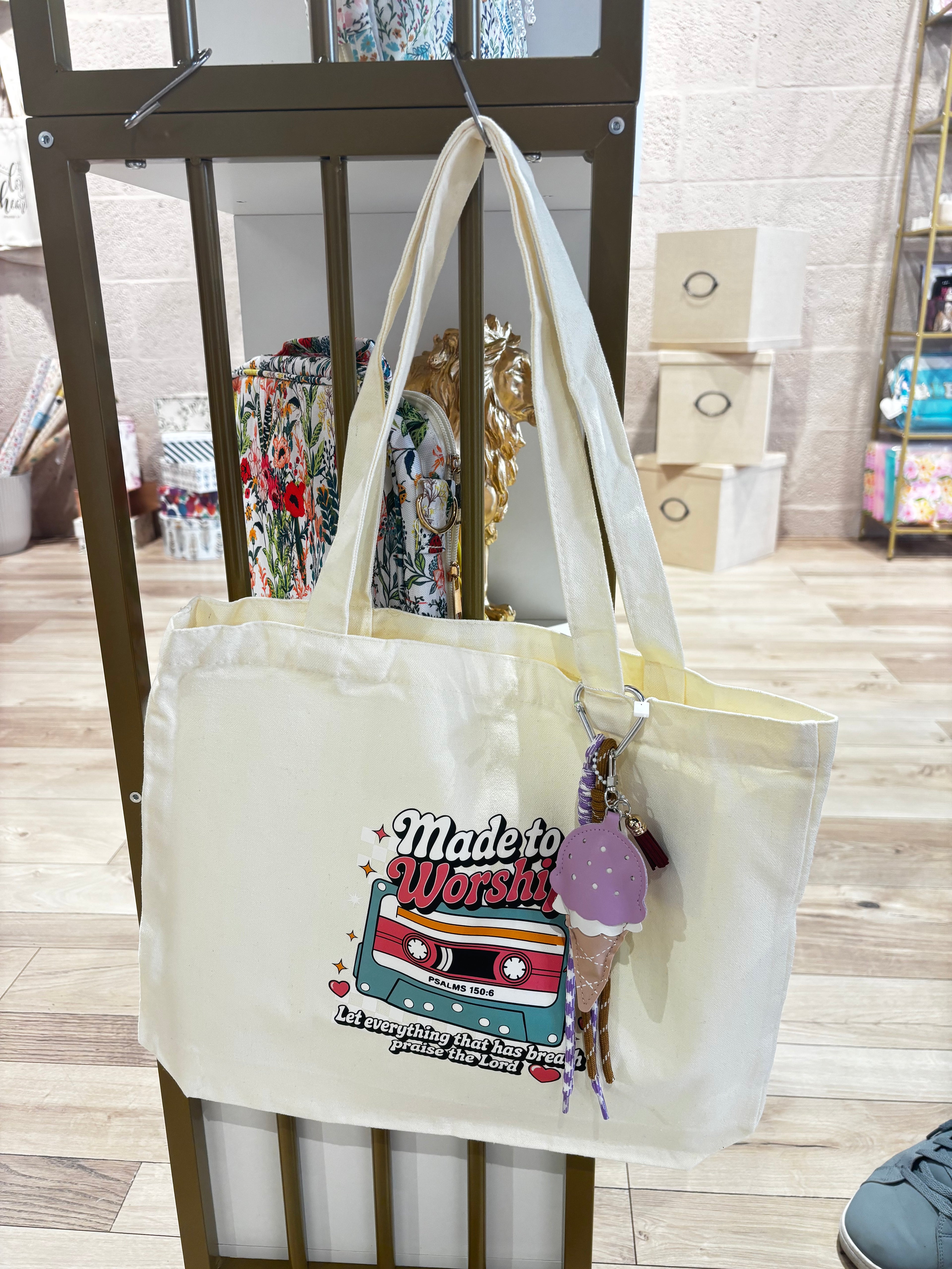 Faith-Inspired Canvas Tote Bags