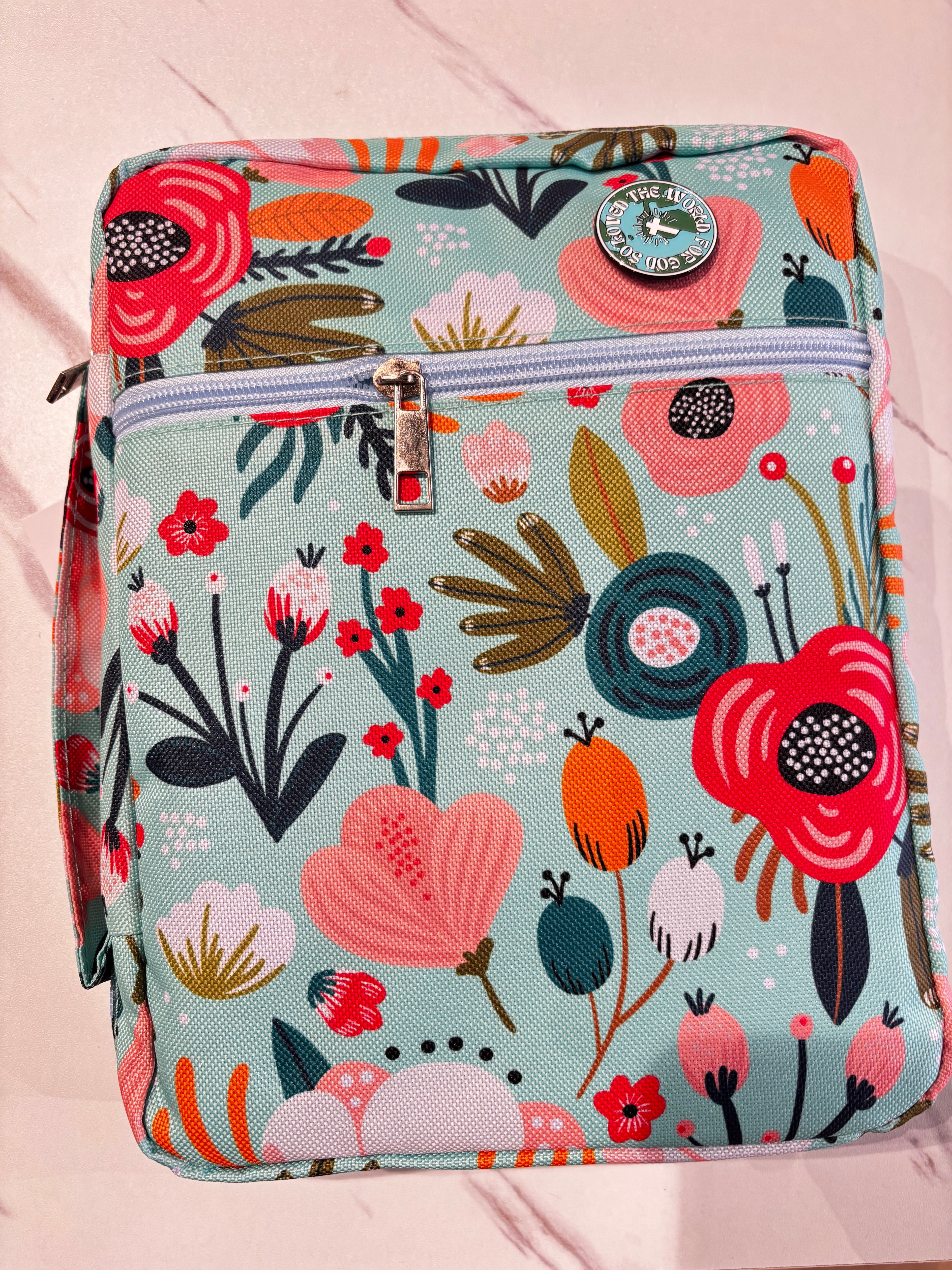 Floral Bible Carrying Case (Small)