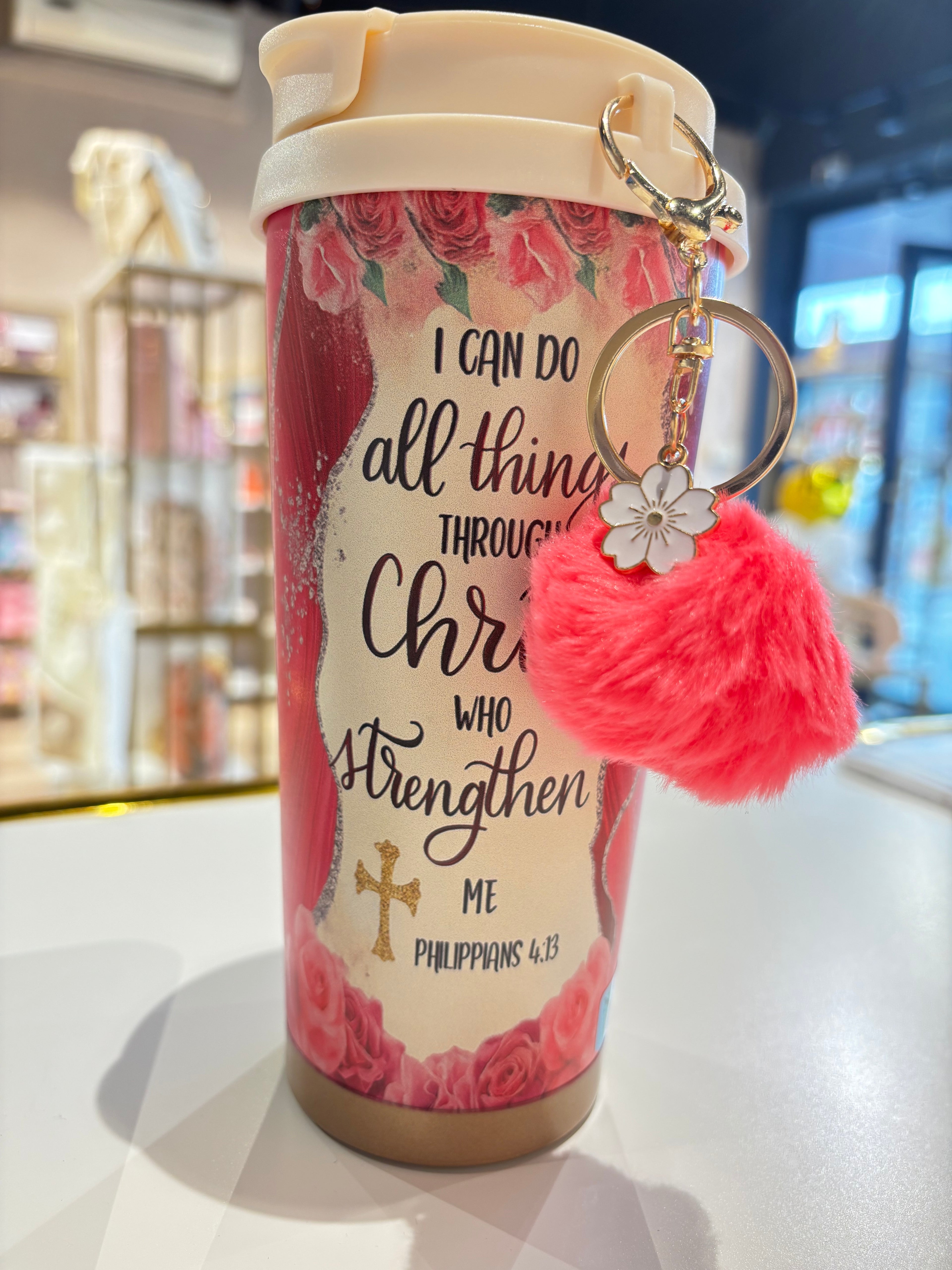 Faith-Inspired Travel Tumbler – 530ML