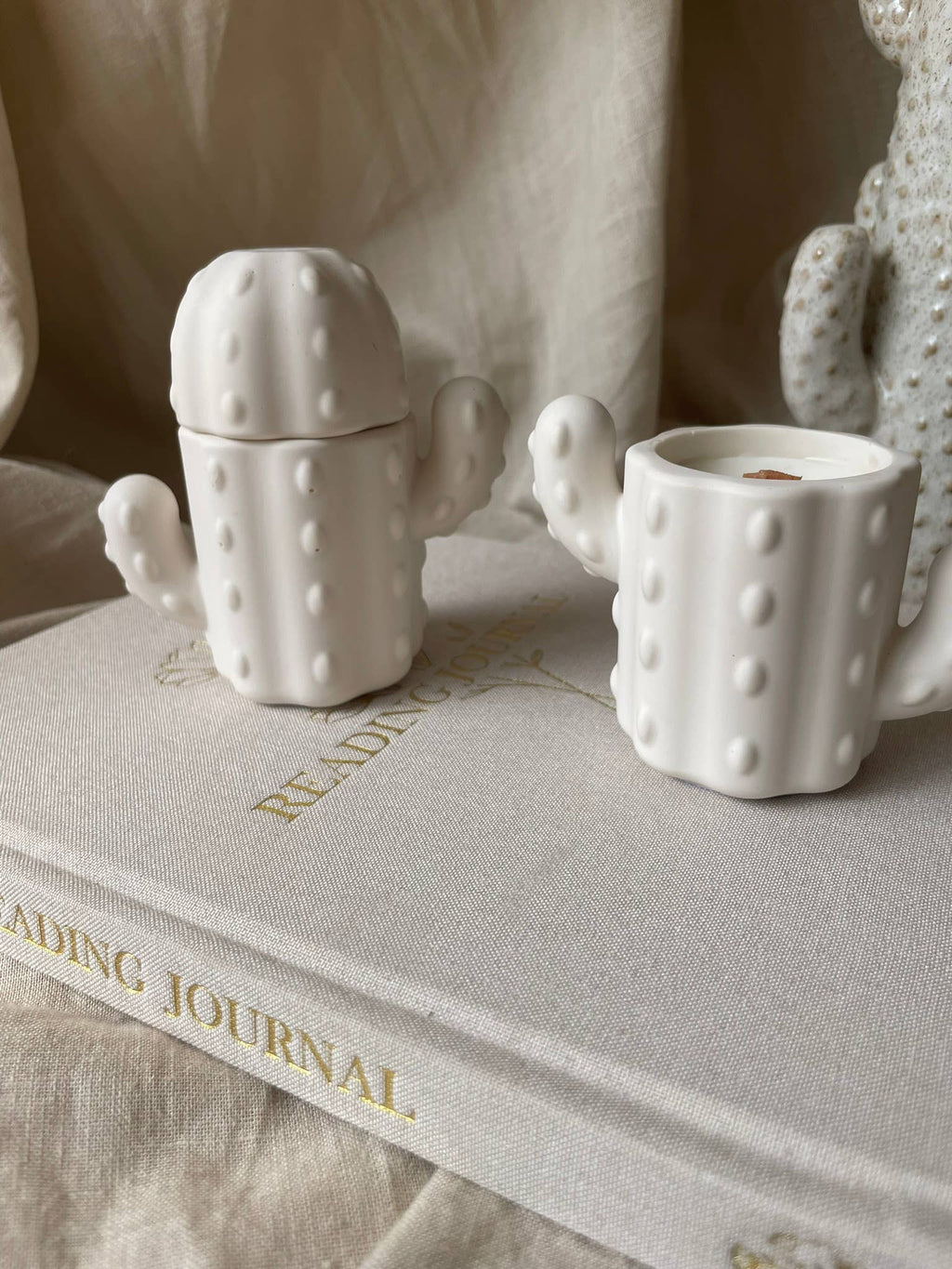 ‘Desert Bloom’ scented candle made from natural soy wax