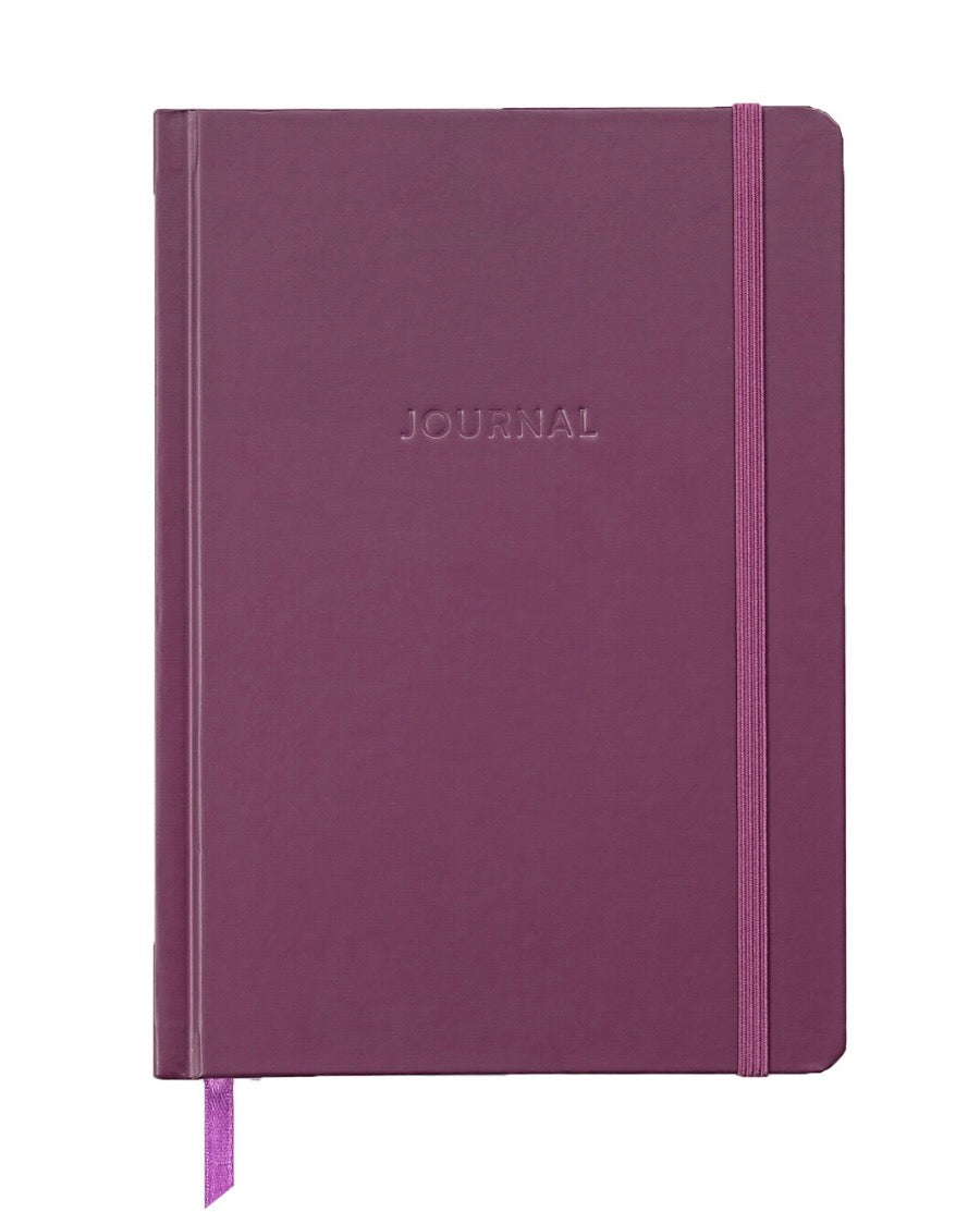 A5 Embossed Hardcover Journal