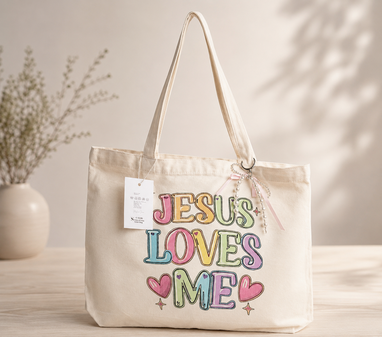 Faith-Inspired Canvas Tote Bags