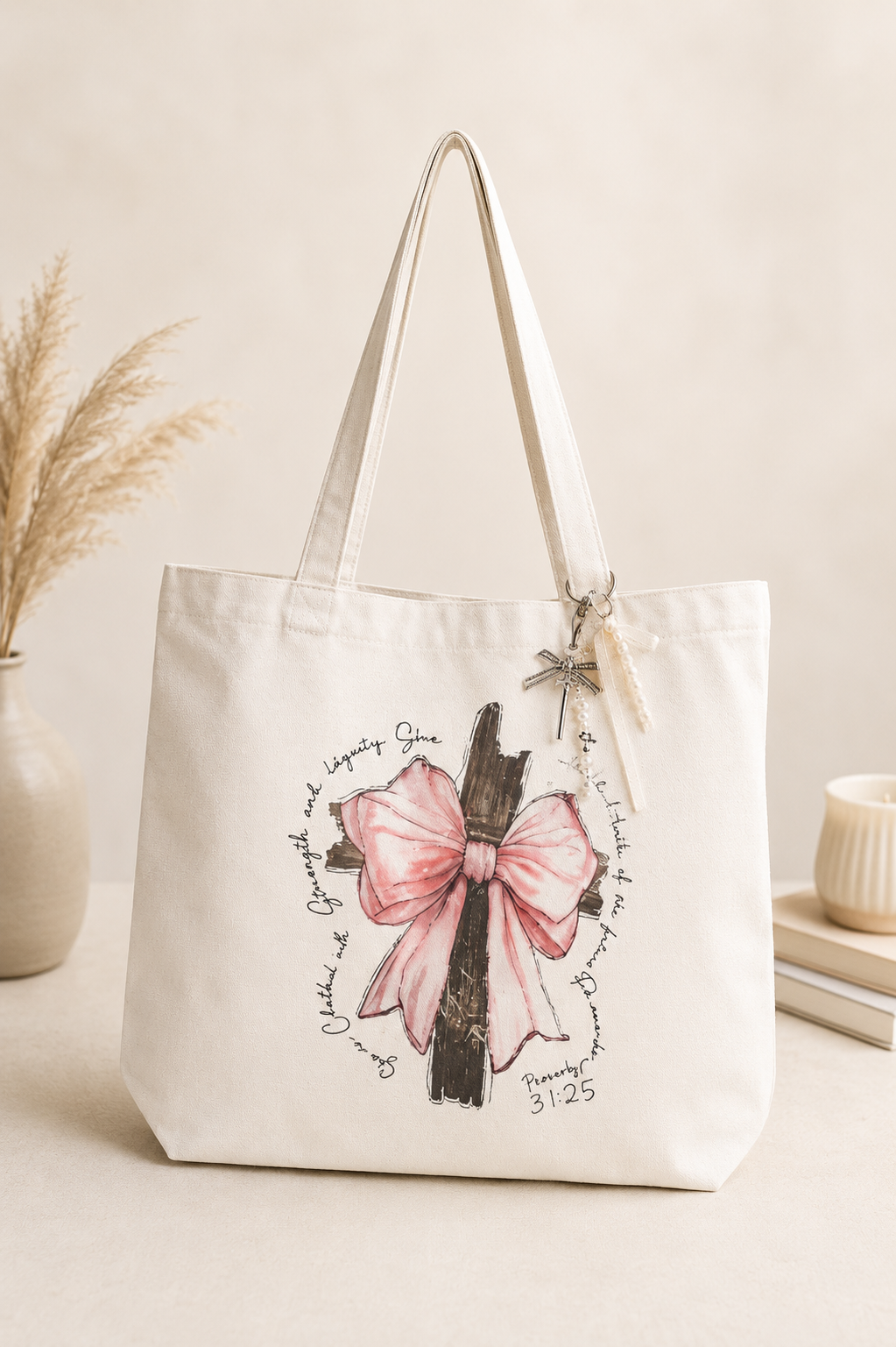Faith-Inspired Canvas Tote Bags