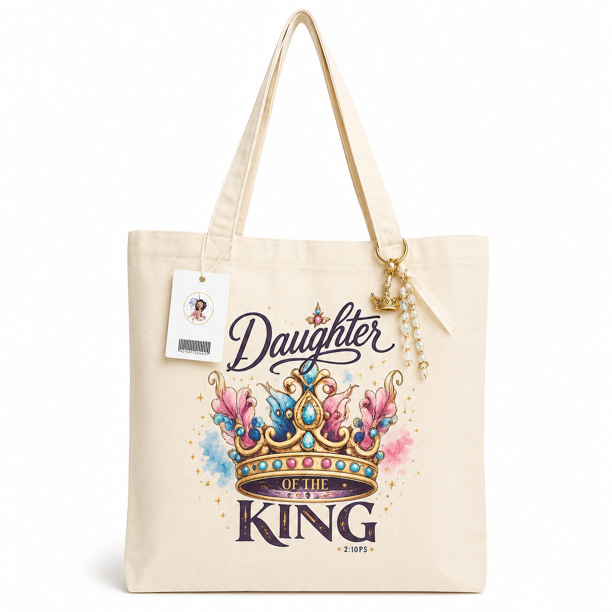 Faith-Inspired Canvas Tote Bags