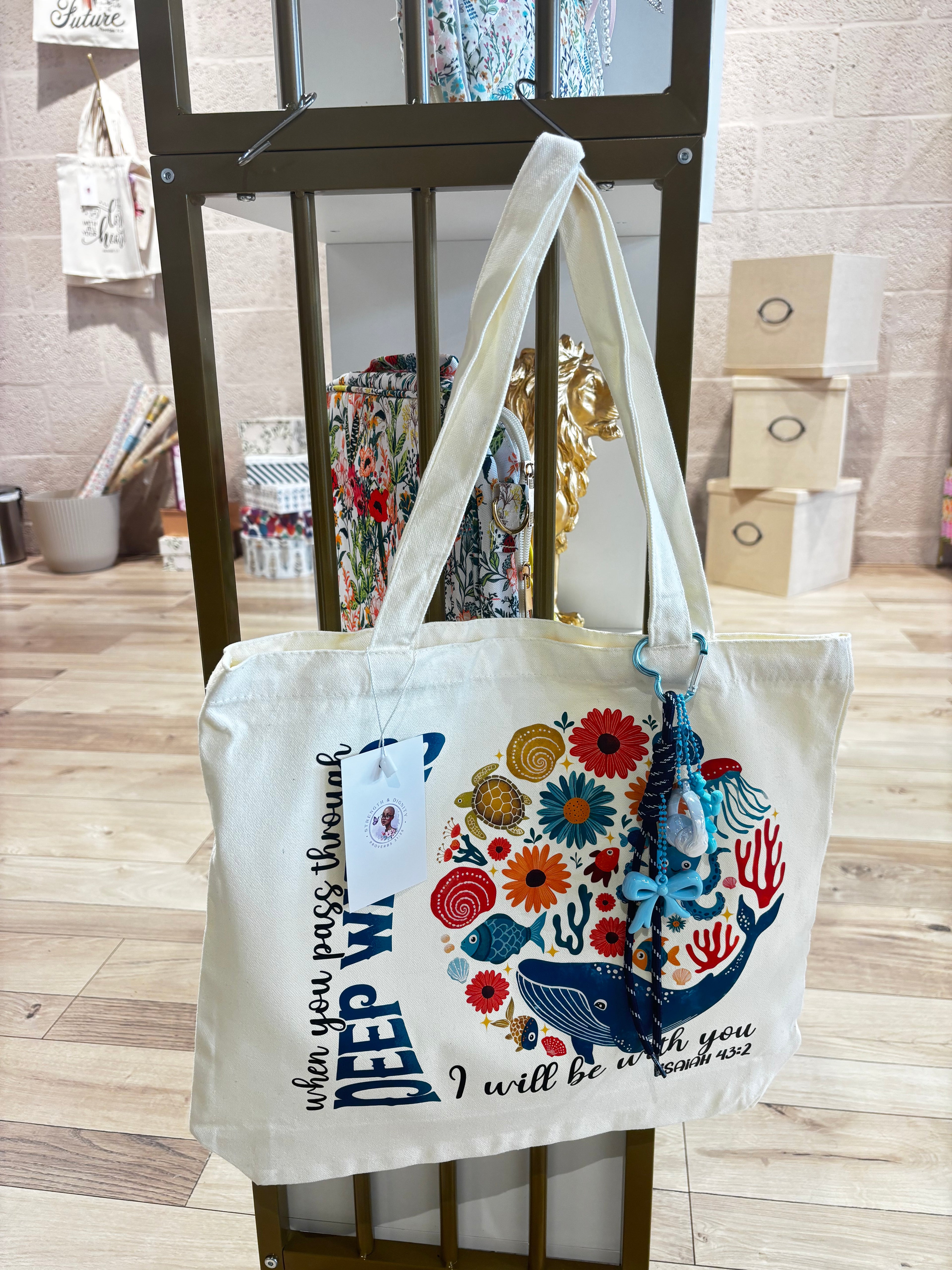 Faith-Inspired Canvas Tote Bags