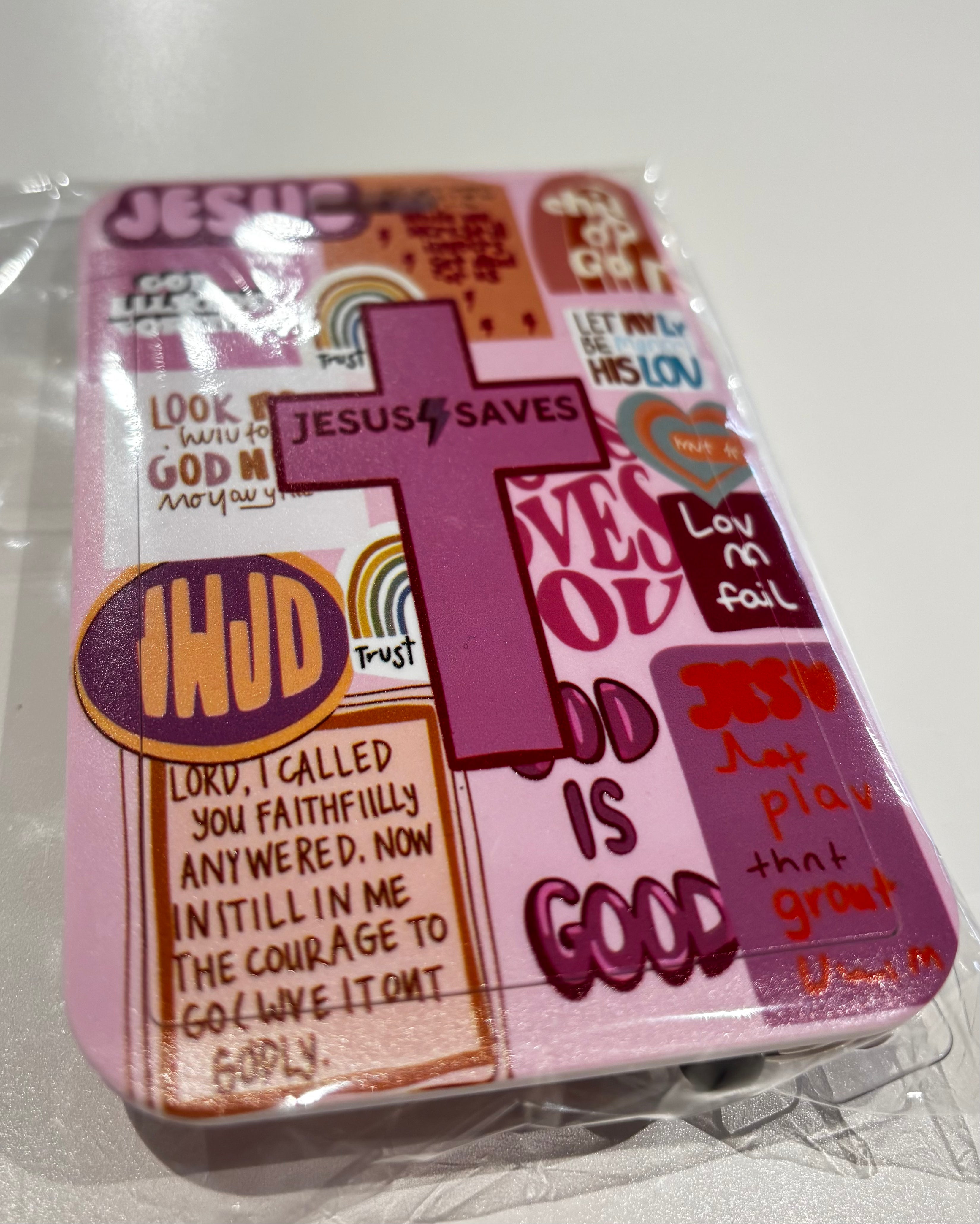Faith-Inspired Keychain & Card Holder Collection