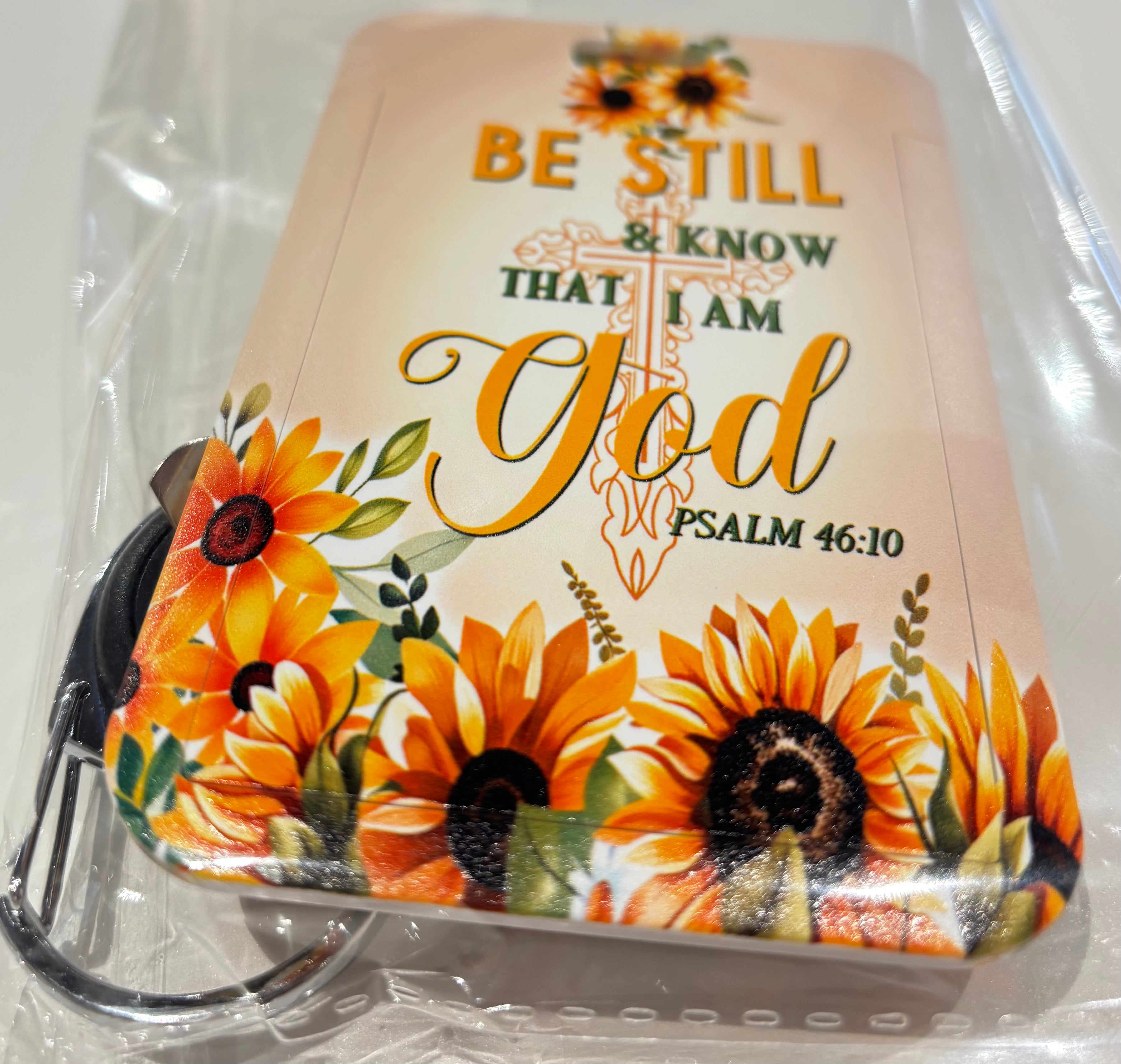 Faith-Inspired Keychain & Card Holder Collection