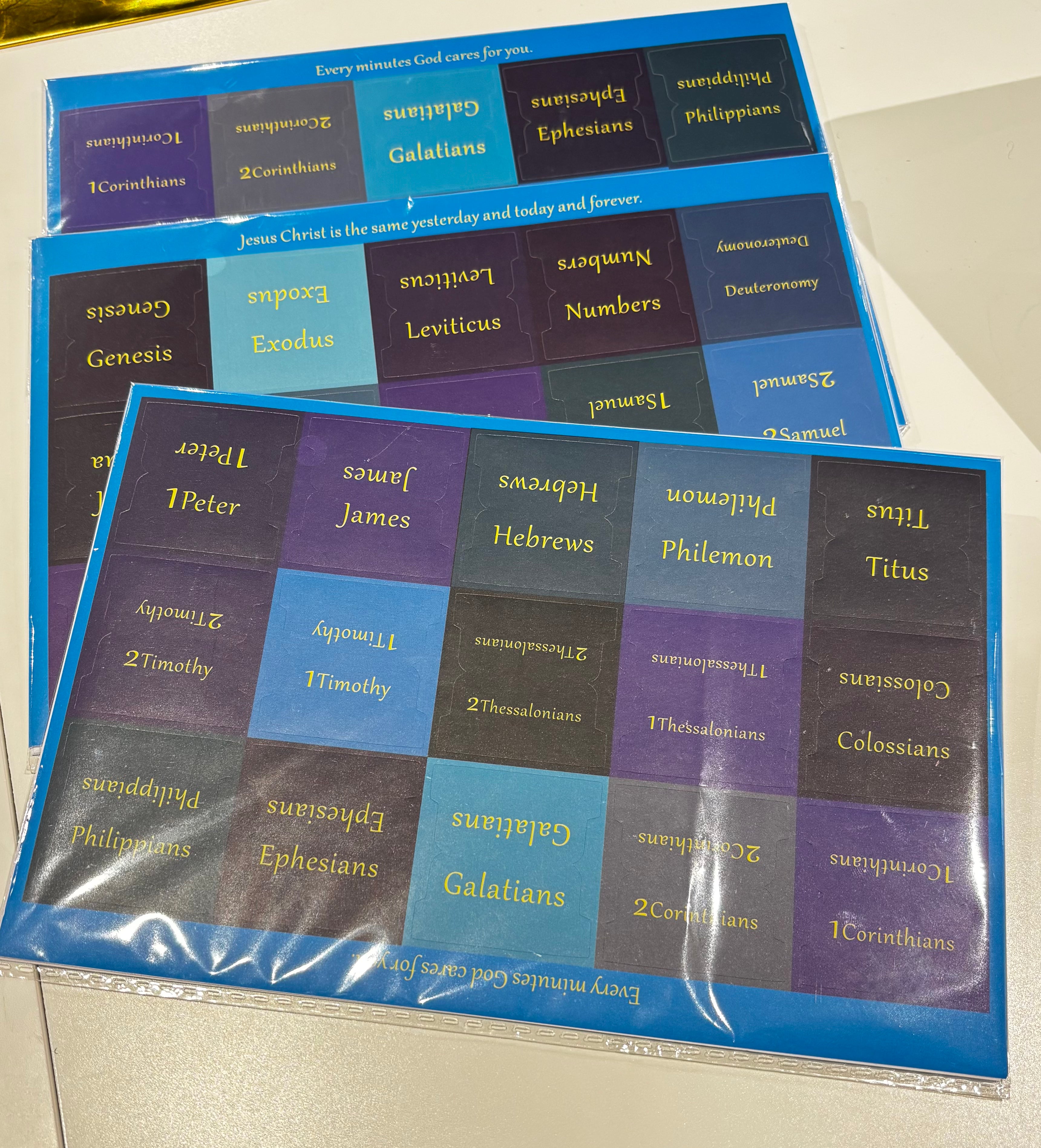Bible Tabs Set – 75 Tabs