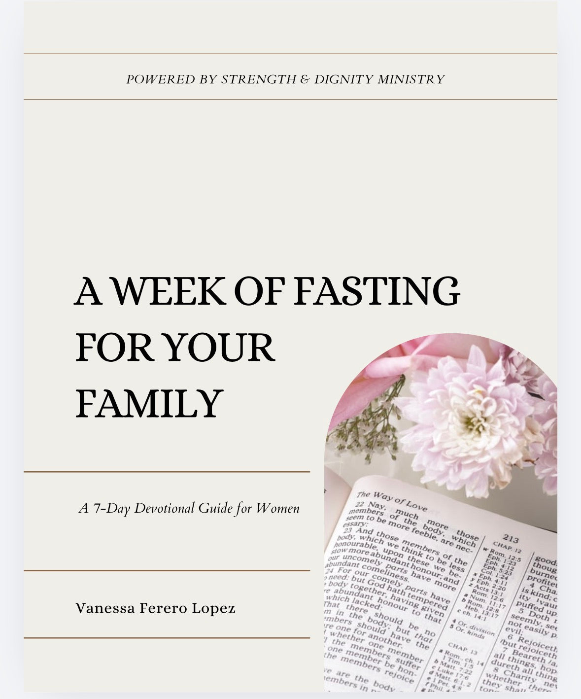 A Week of Fasting for Your Family
