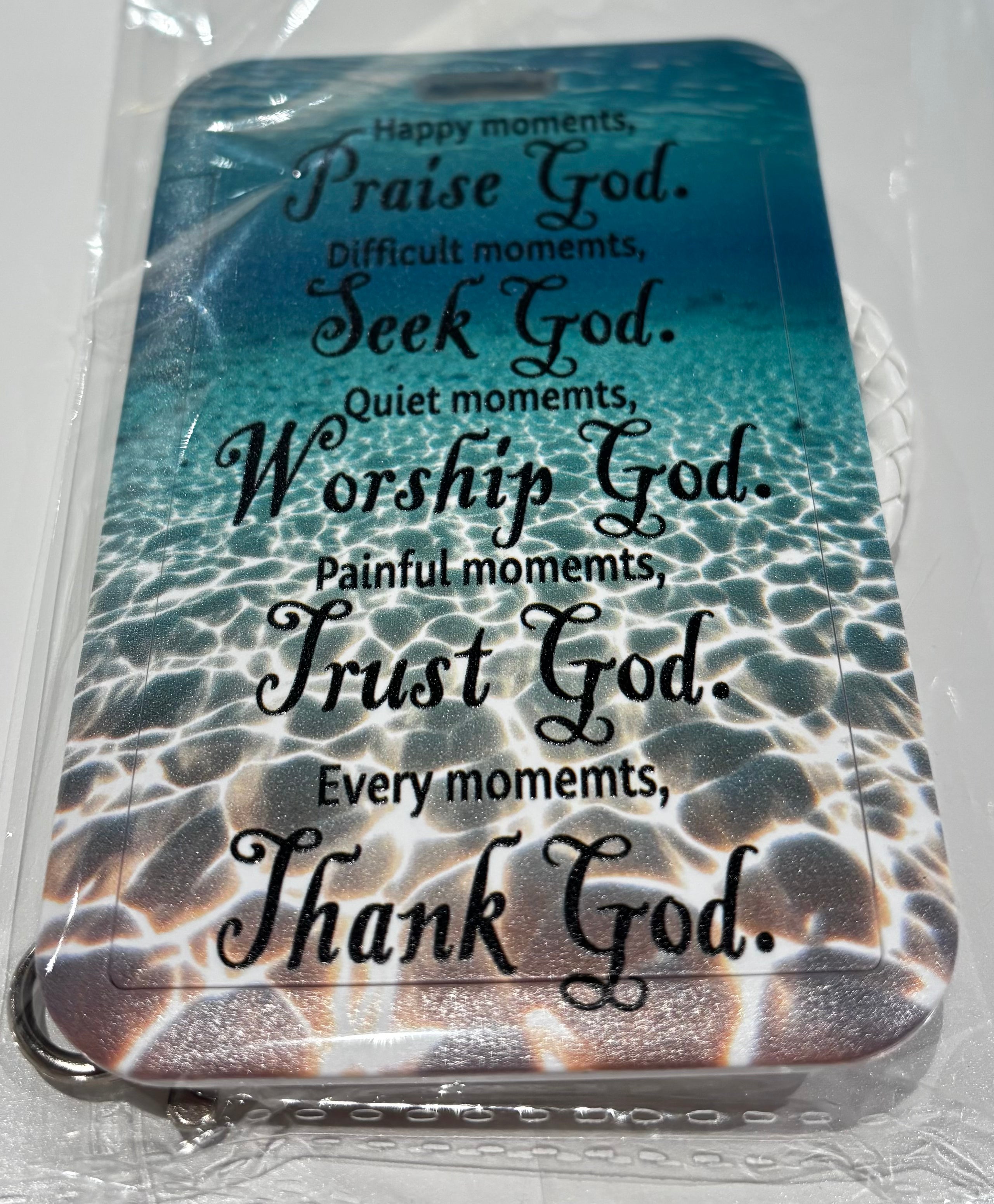 Faith-Inspired Keychain & Card Holder Collection