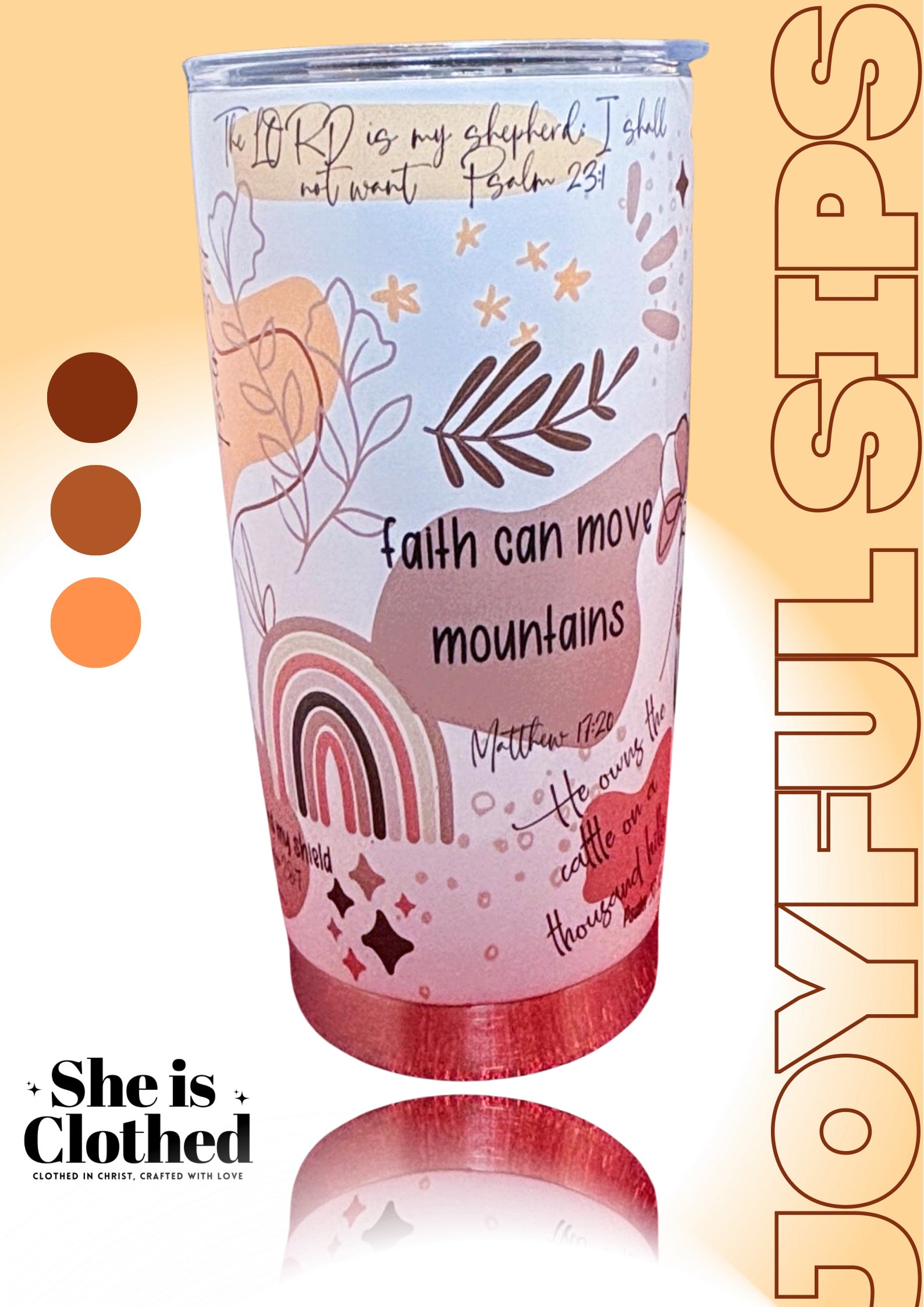 Scripture Tumbler – 20oz