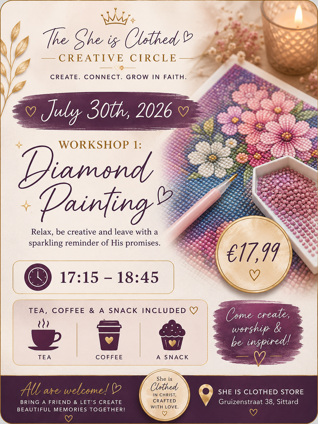 Bi-Weekly Creative Faith Workshops