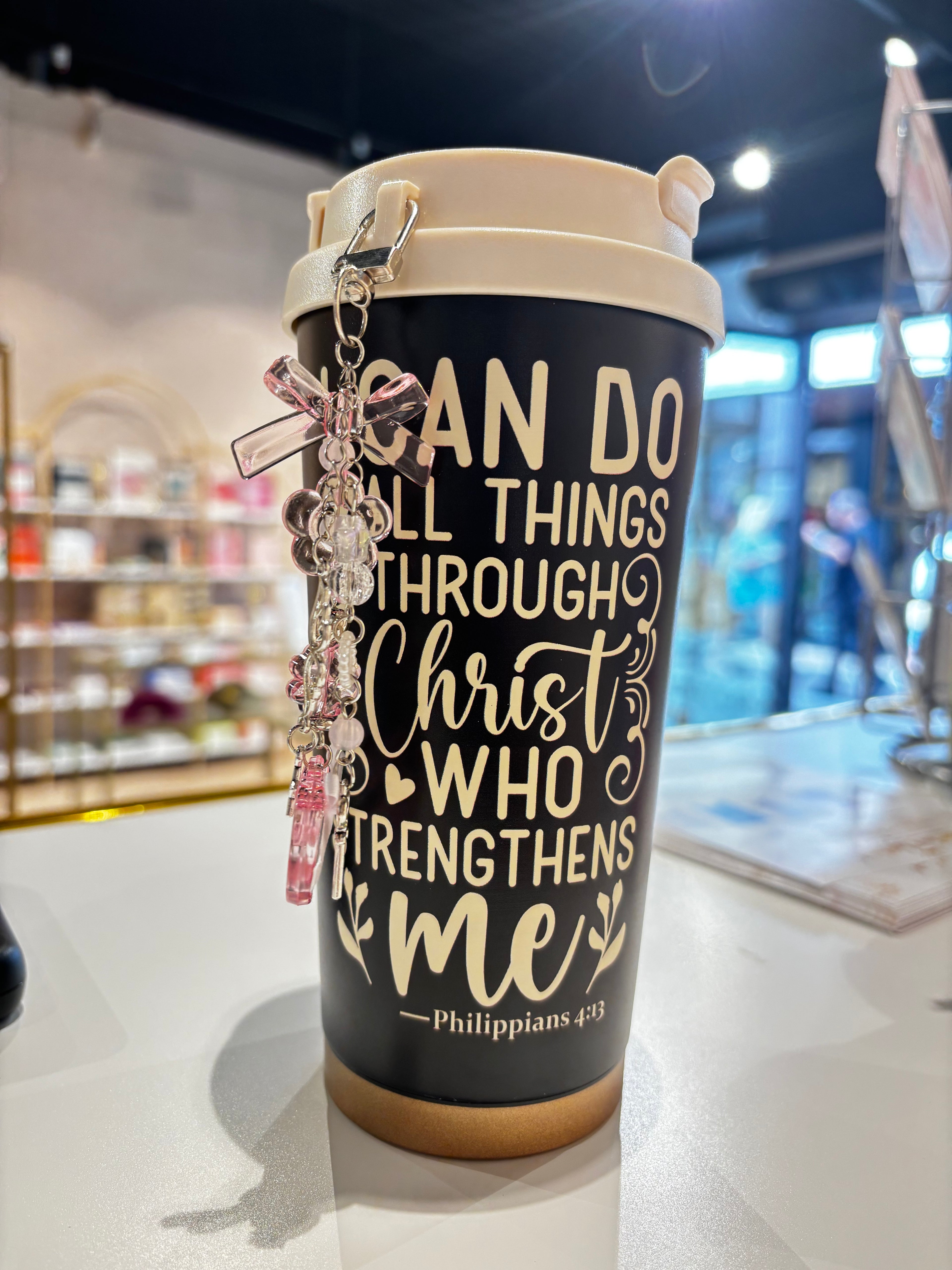 Faith-Inspired Travel Tumbler – 530ML