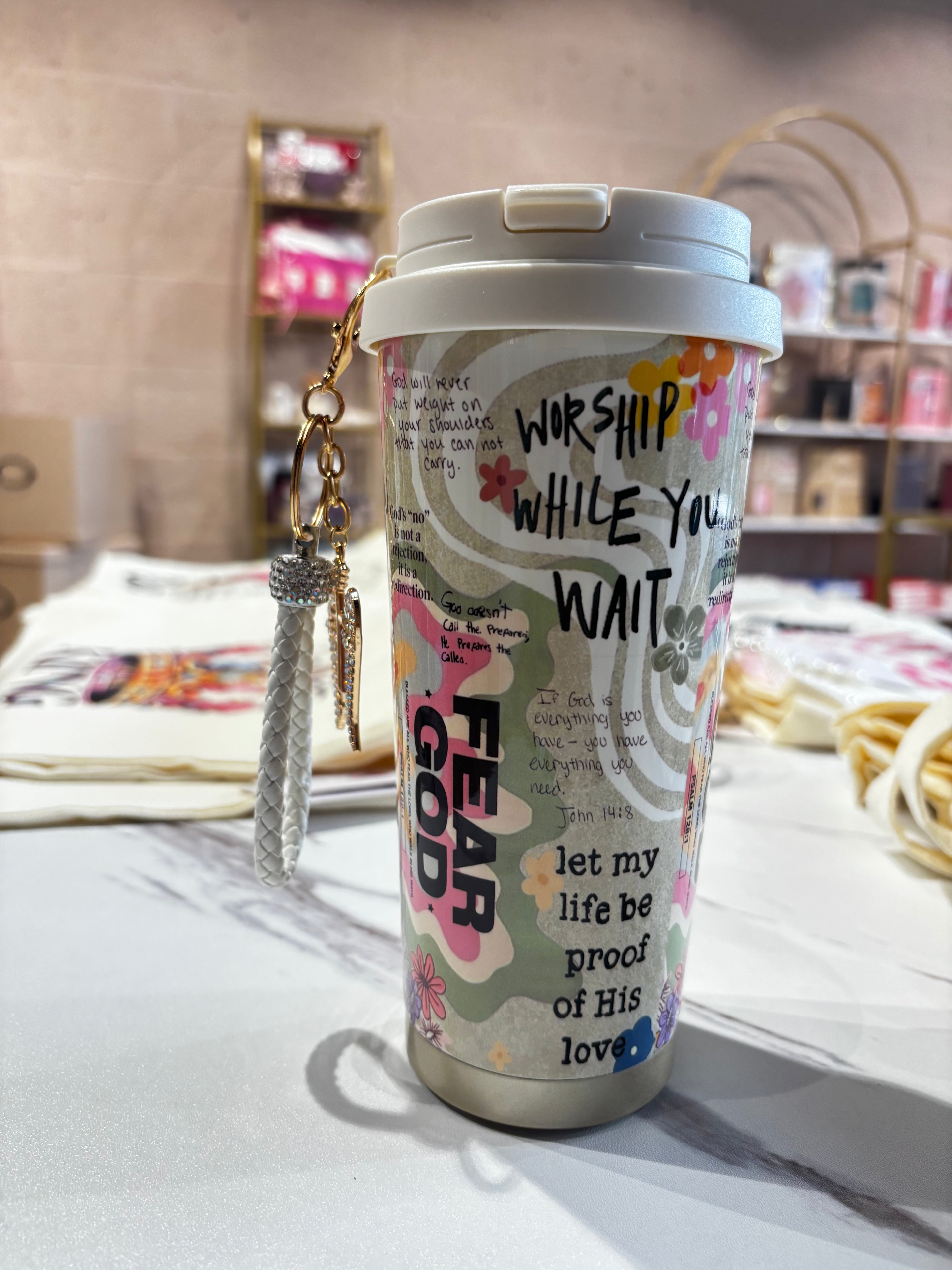 Faith-Inspired Travel Tumbler – 530ML