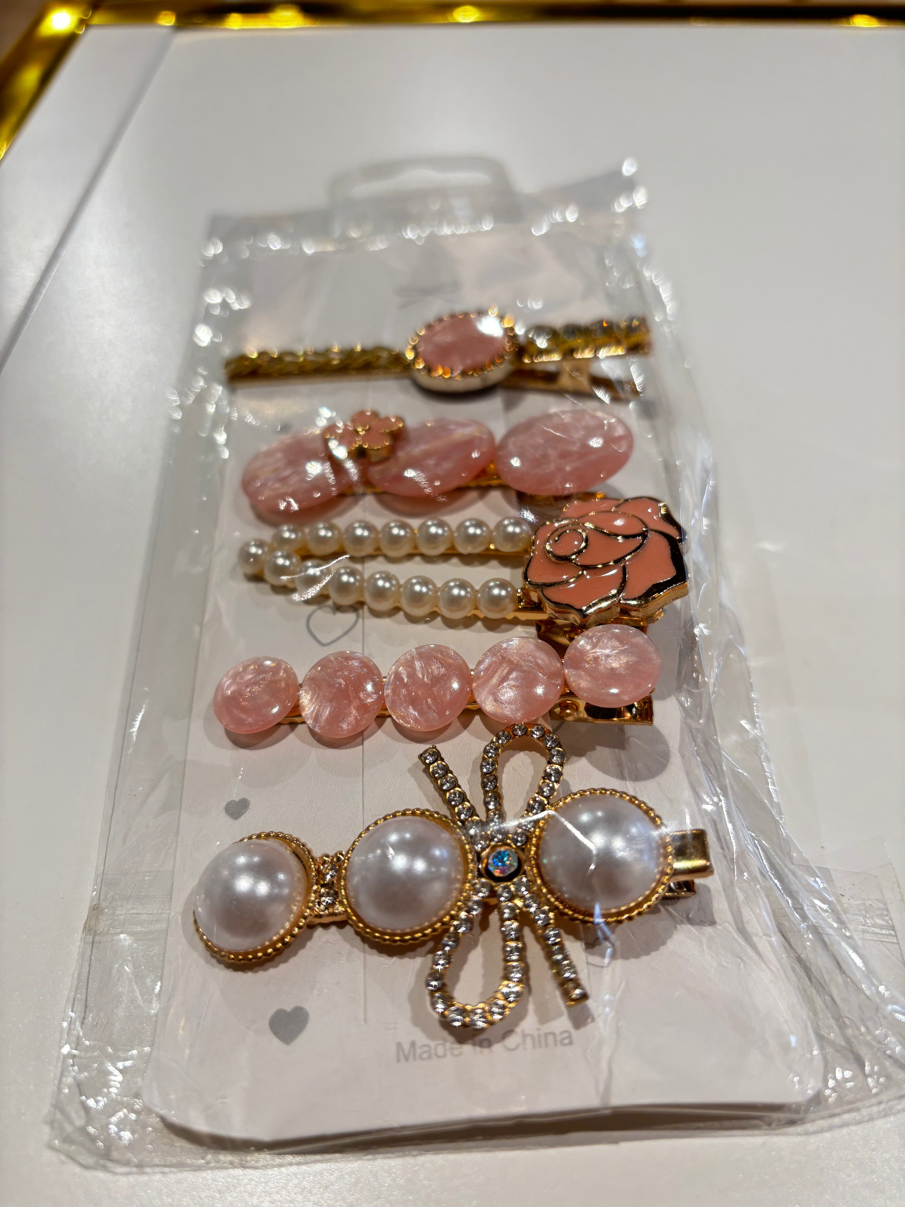 Pearl and Grace Hair Clip Set