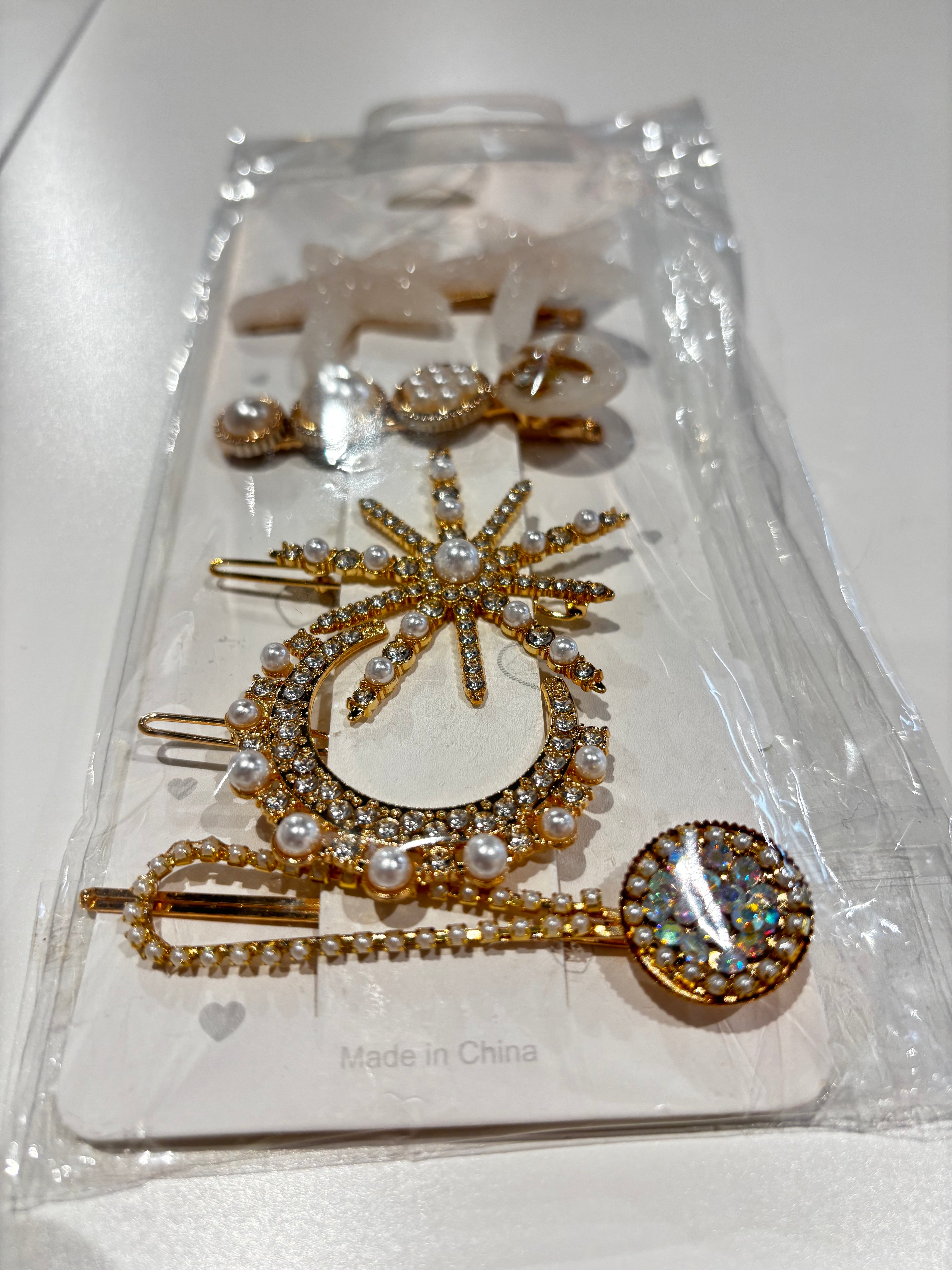 Pearl and Grace Hair Clip Set