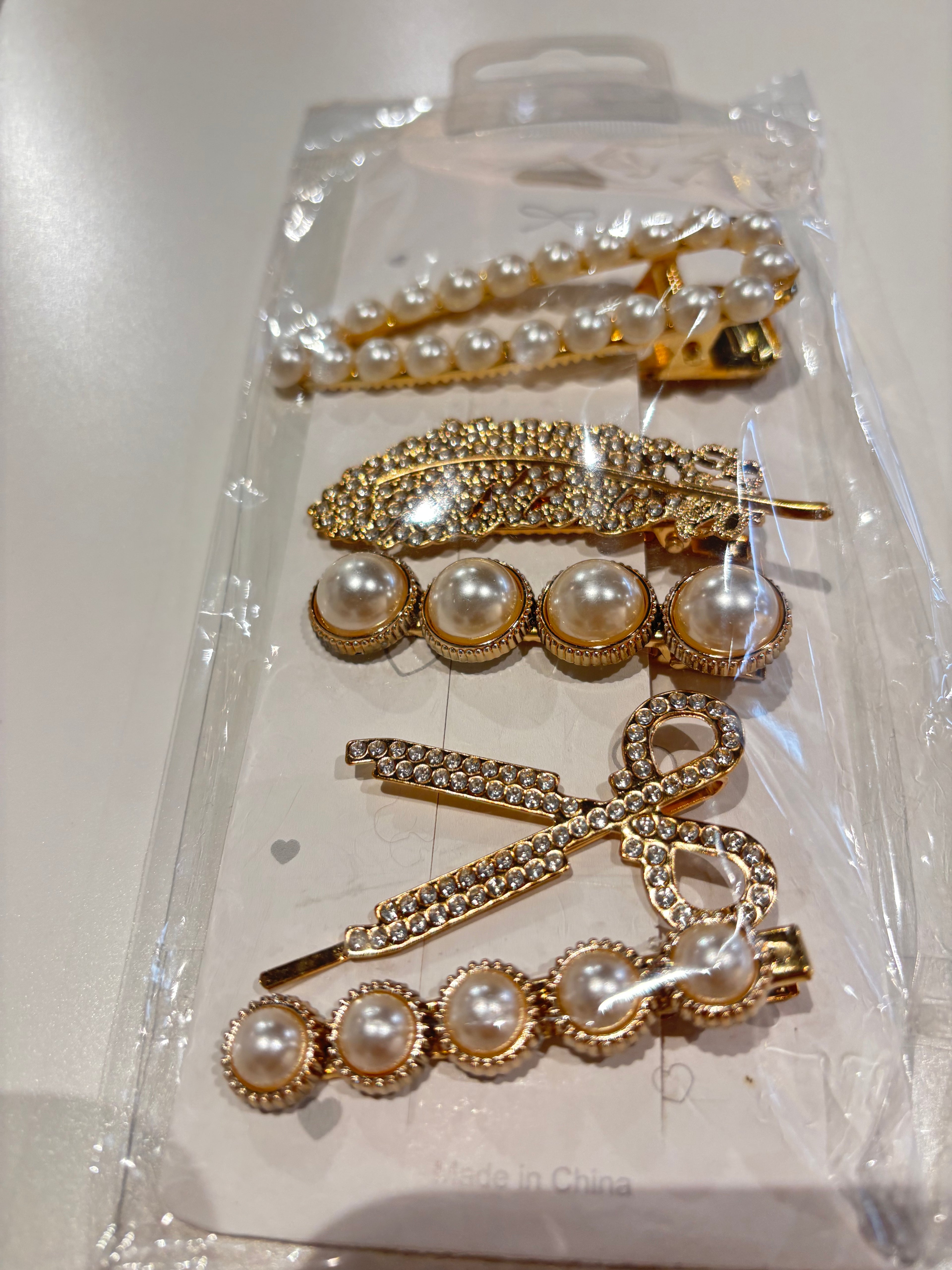 Pearl and Grace Hair Clip Set