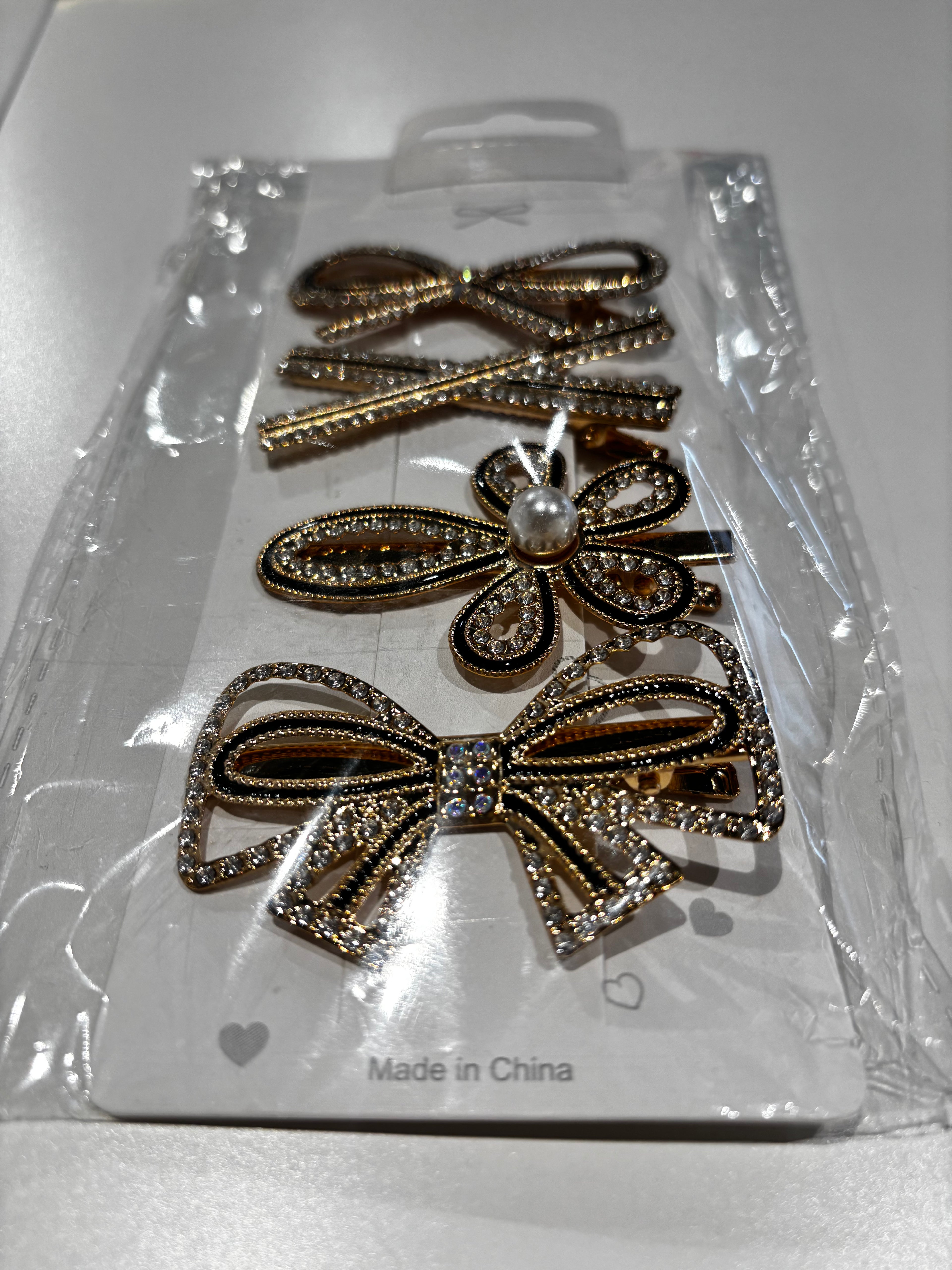 Pearl and Grace Hair Clip Set