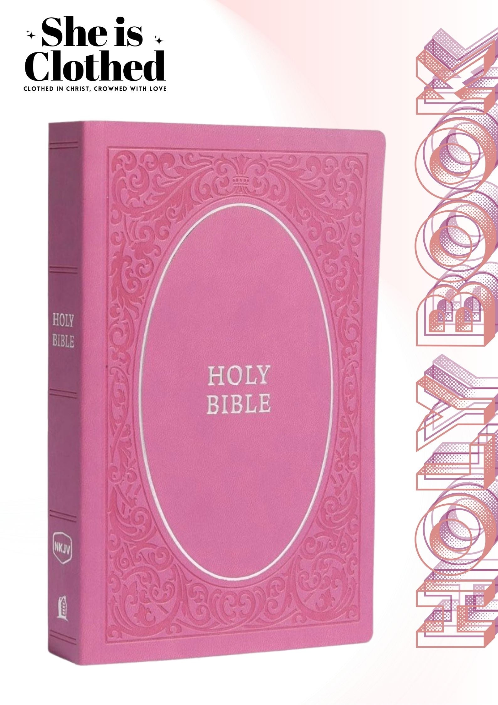 NKJV Holy Bible – Soft Touch Edition (Pink)