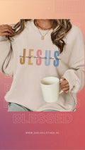 “Jesus – The Way, The Truth, The Life” Christian Sweatshirt