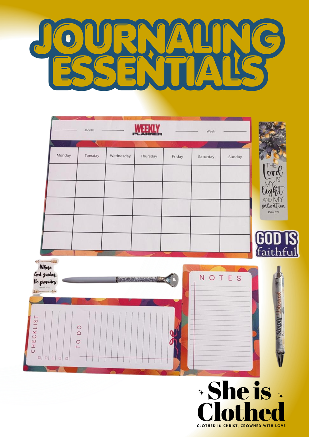 The "Simply Blessed" Stationery Bundle