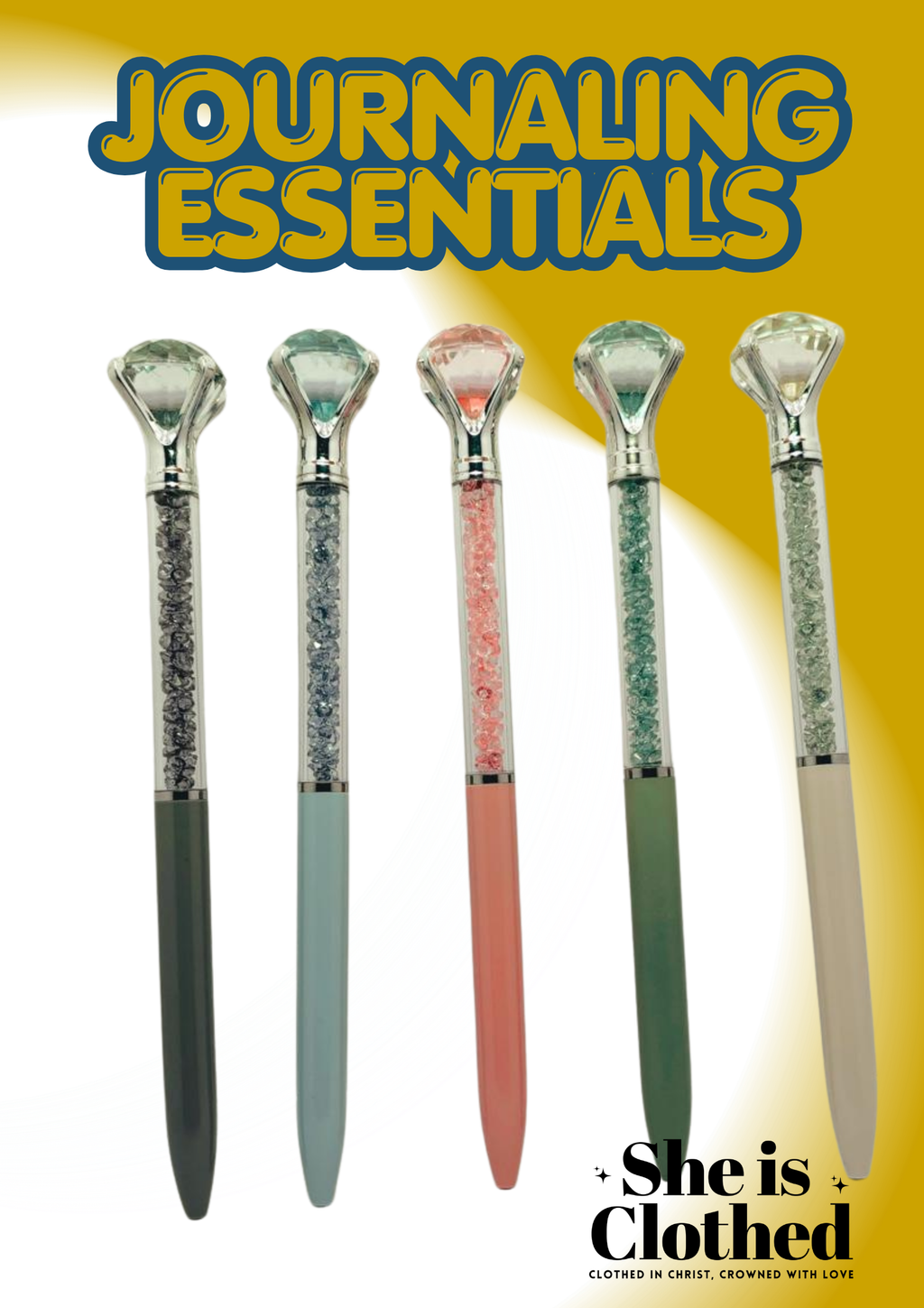 Crystal Diamond Ballpoint Pen