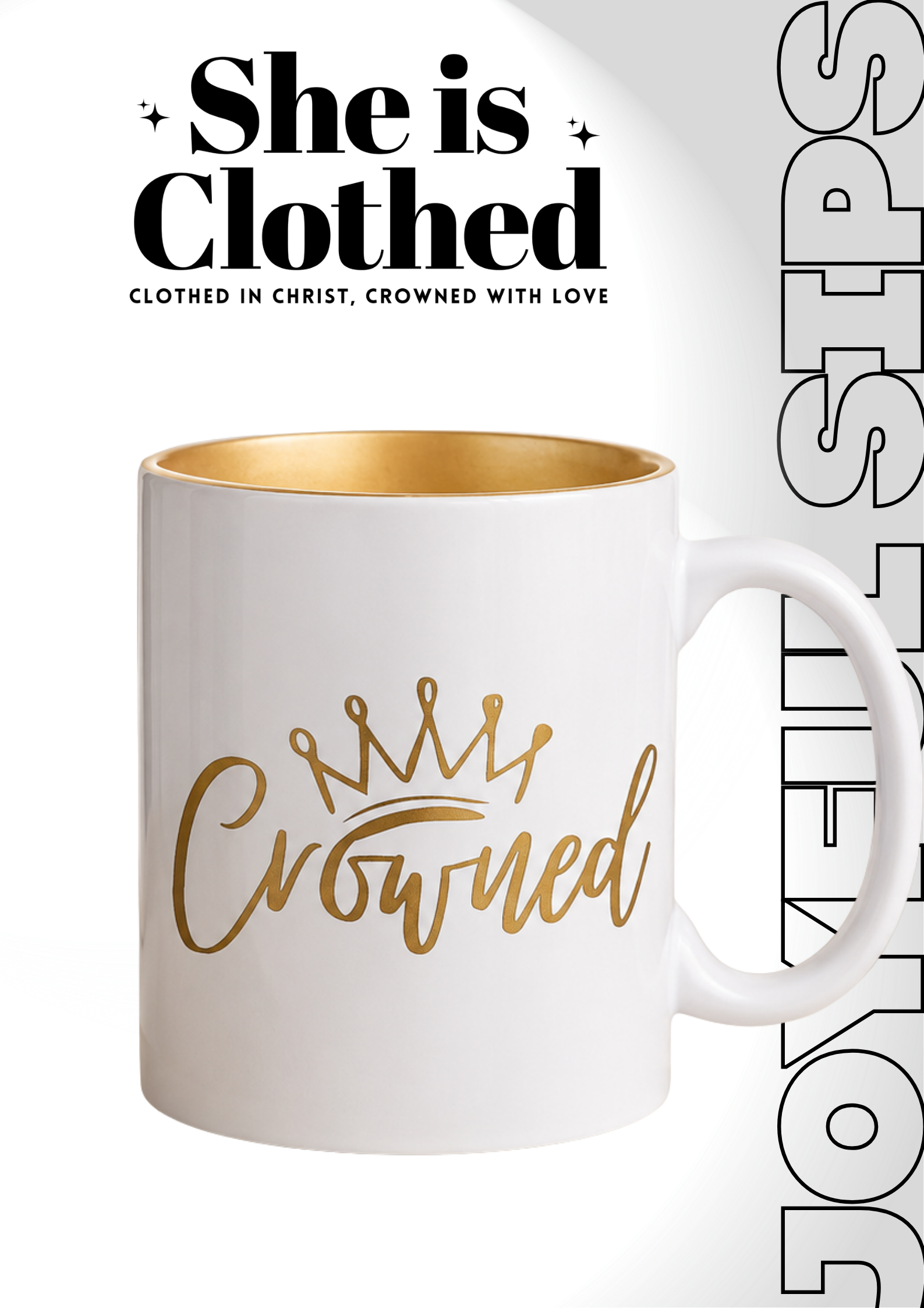 Inspirational Mug Golden/Silver