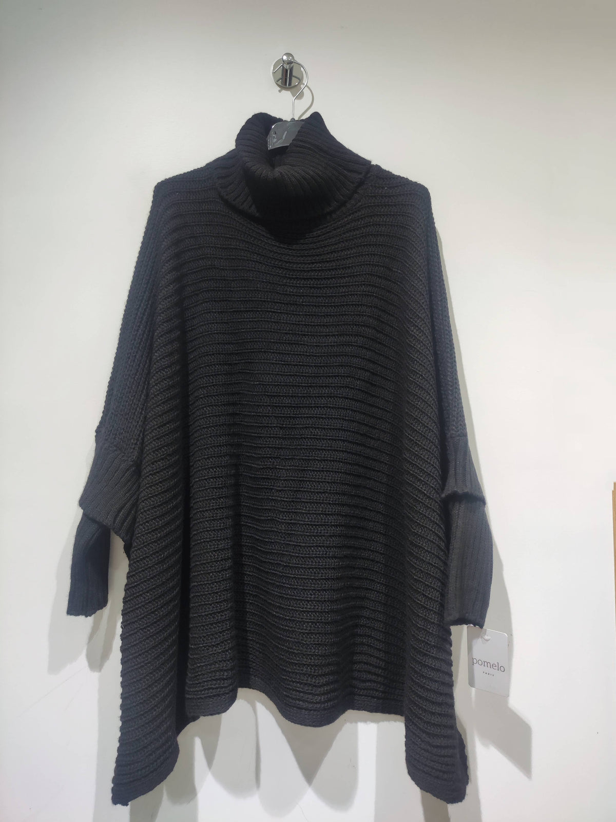 Oversized Ribbed Turtleneck Sweater - Winter Collection 2026
