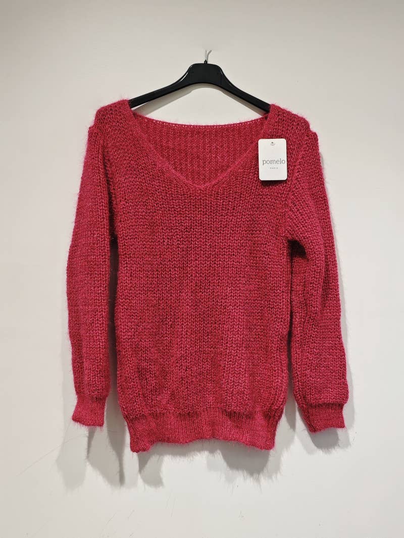 Lightweight V-Neck Knitted Sweater - Winter Collection 2026