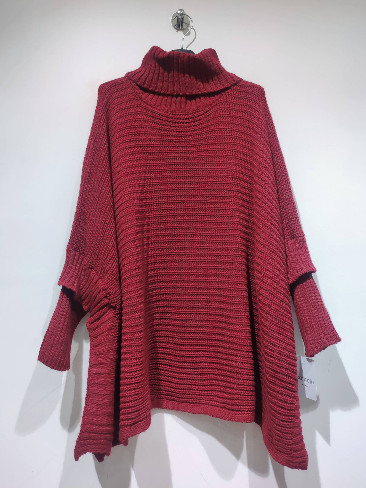 Oversized Ribbed Turtleneck Sweater - Winter Collection 2026