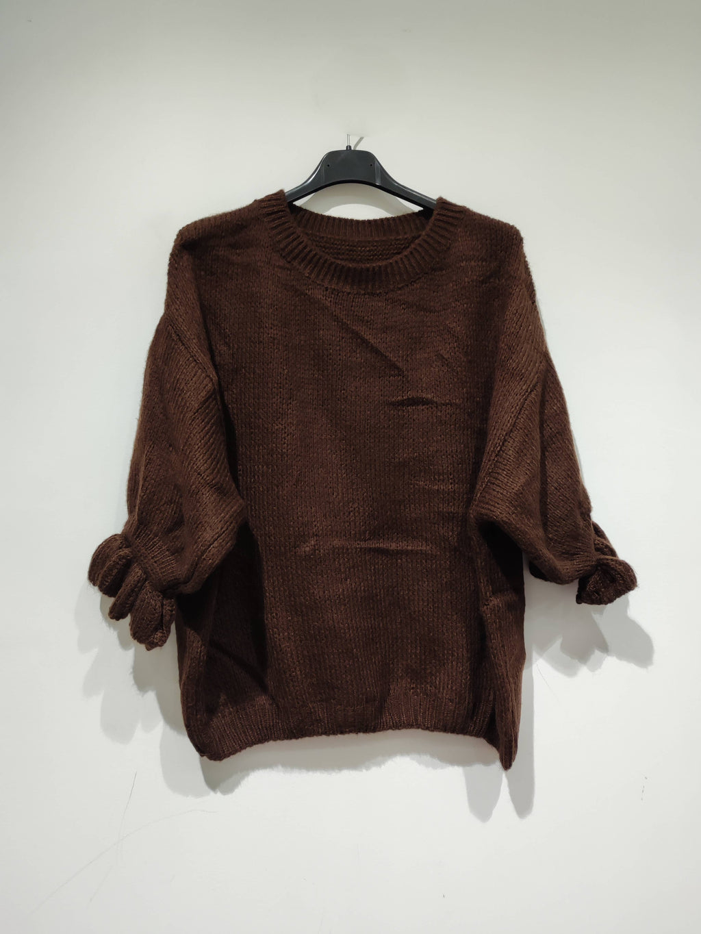 Women’s Ruffle 3/4 Sleeve Sweater - Winter Collection 2026