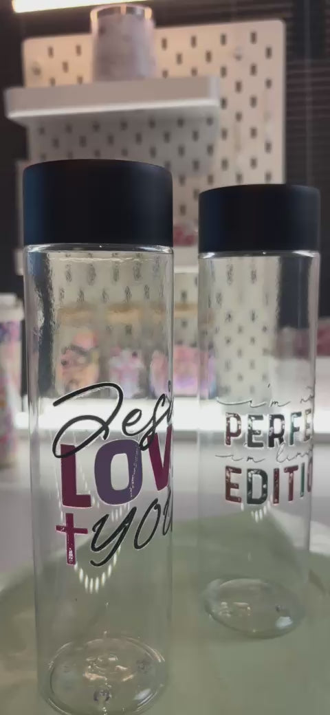 Faith Statement Water Bottle