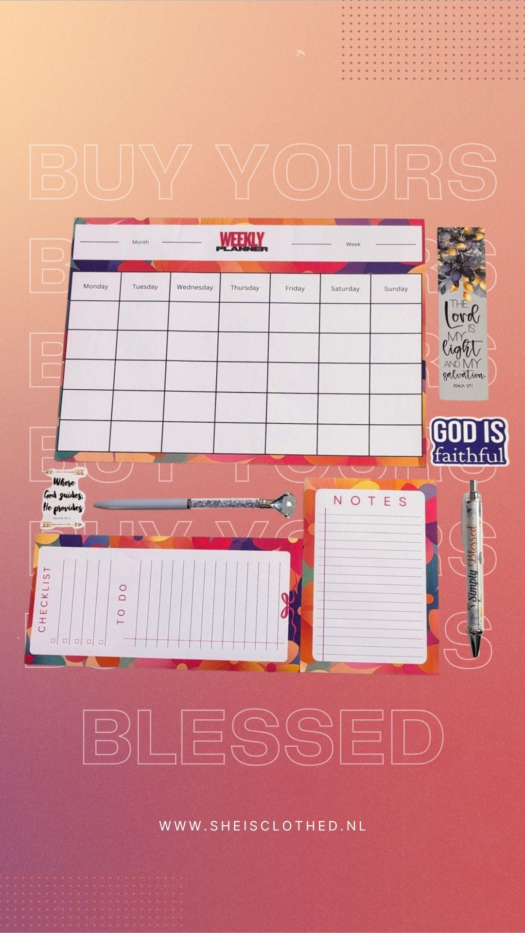 The "Simply Blessed" Stationery Bundle